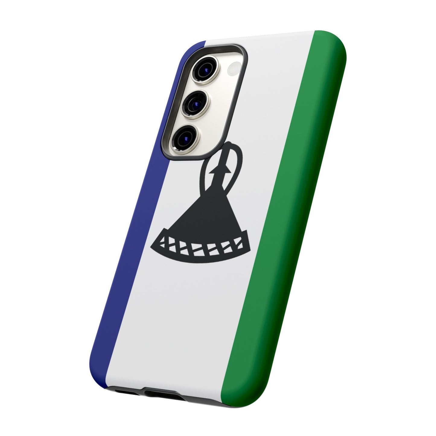 Lesotho Flag Phone Case | iPhone 15 Plus/ Pro, 14, 13, 12| Google Pixel 7, Pro, 5| Samsung Galaxy S23 All Major Phone Models