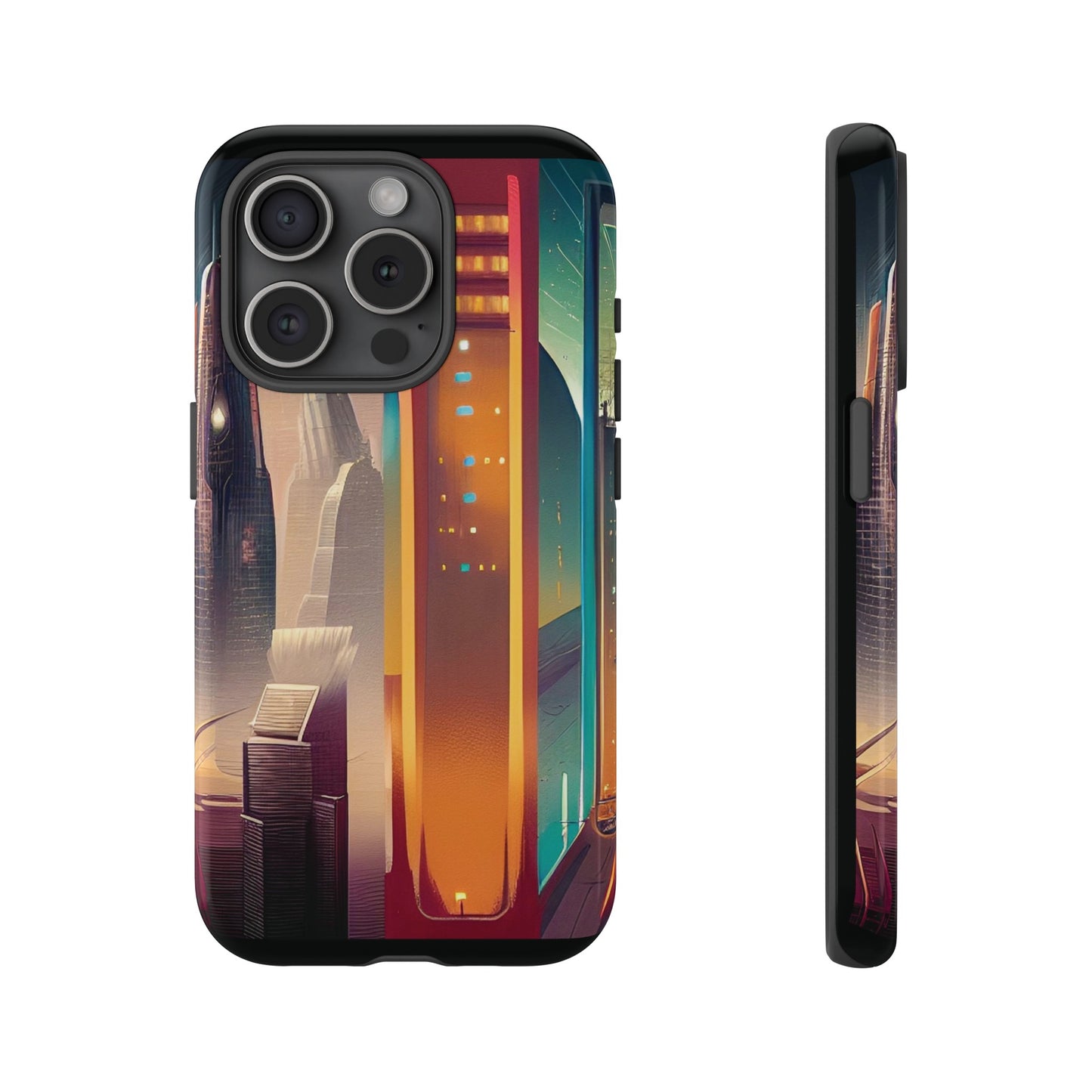 Sci-Fi  Buildings Wallpaper Phone Case | iPhone 15 Plus/ Pro, 14, 13, 12| Google Pixel 7, Pro, 5| Samsung Galaxy S23 All Major Phone Models