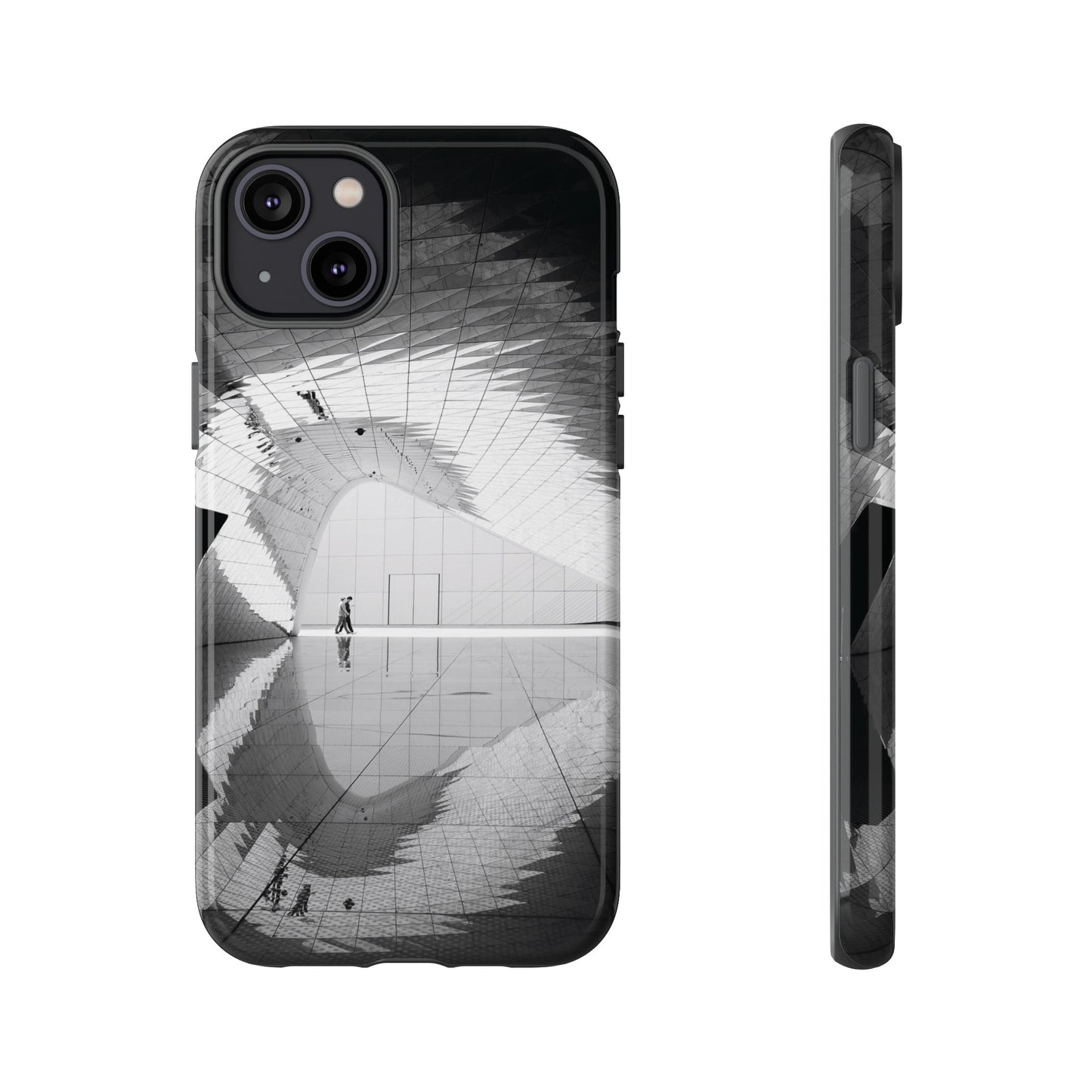 Geometric Reflections Wallpaper Phone Case | iPhone 15 Plus/ Pro, 14, 13, 12| Google Pixel 7, Pro, 5| Samsung Galaxy S23 All Major Phone Models