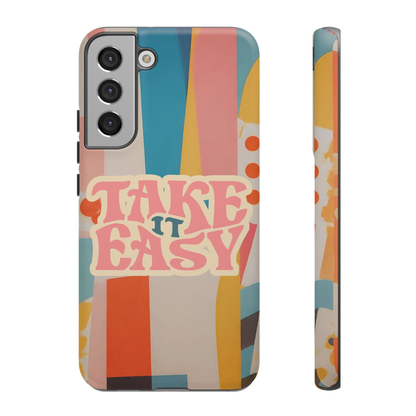 Take It Easy Wallpaper Phone Case | iPhone 15 Plus/ Pro, 14, 13, 12| Google Pixel 7, Pro, 5| Samsung Galaxy S23 All Major Phone Models