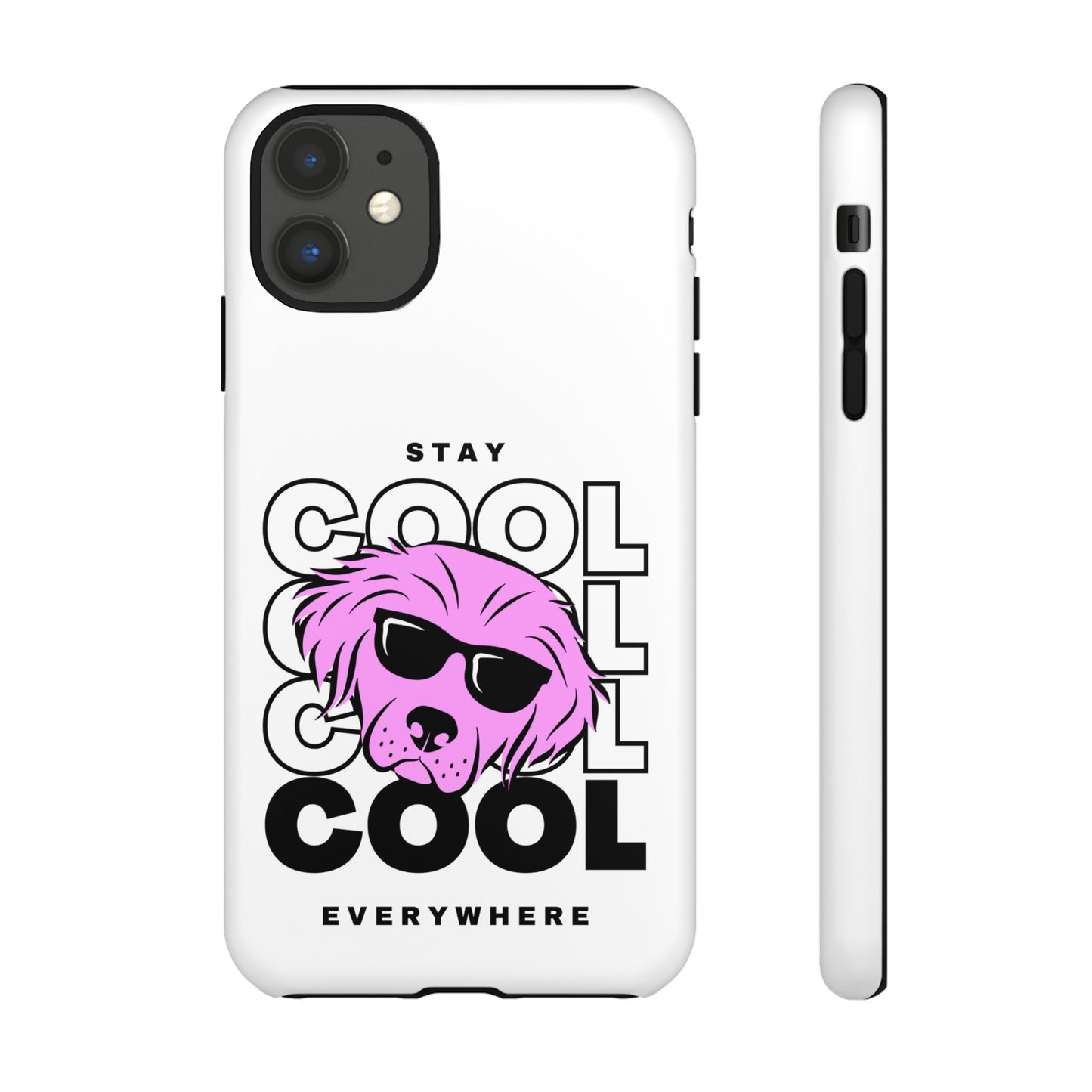 Stay Cool Phone Case | iPhone 15 Plus/ Pro, 14, 13, 12| Google Pixel 7, Pro, 5| Samsung Galaxy S23 All Major Phone Models