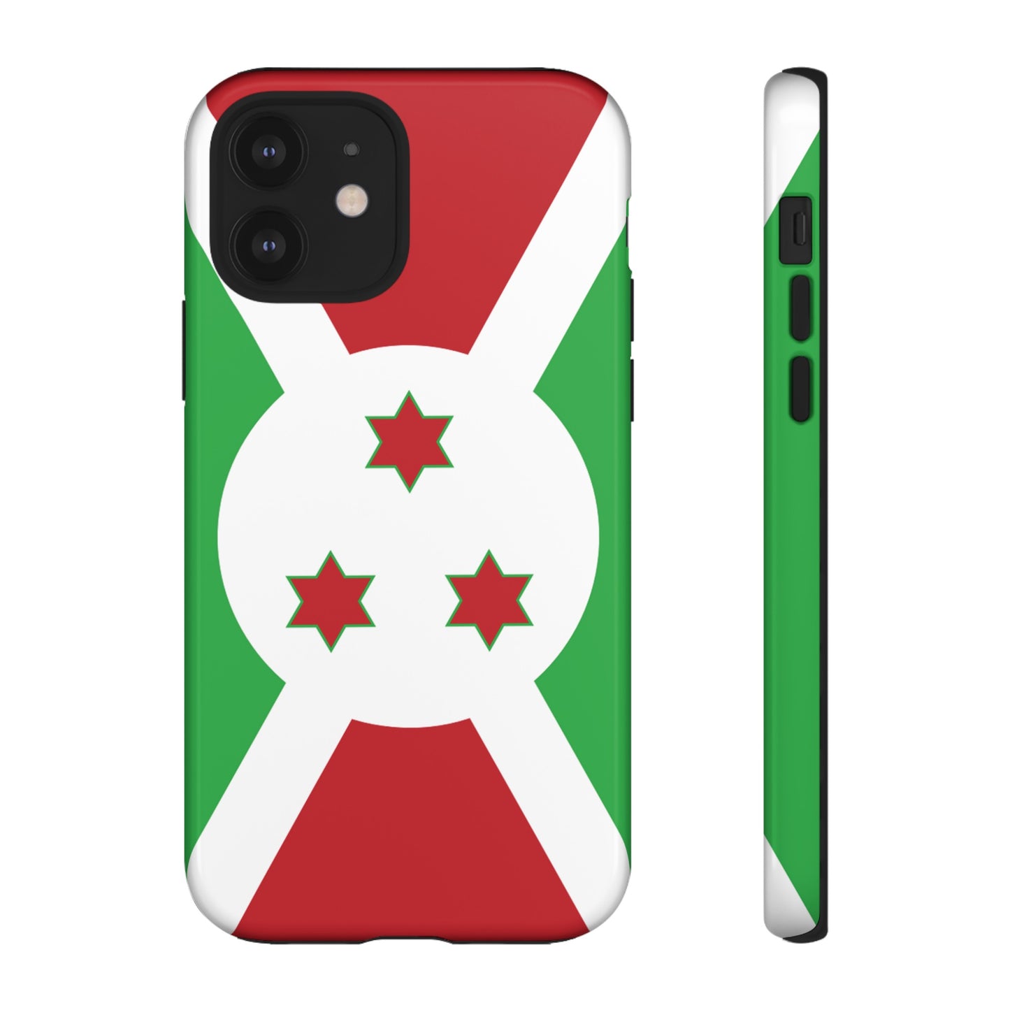 Burundi Flag Phone Case | iPhone 15 Plus/ Pro, 14, 13, 12| Google Pixel 7, Pro, 5| Samsung Galaxy S23 All Major Phone Models