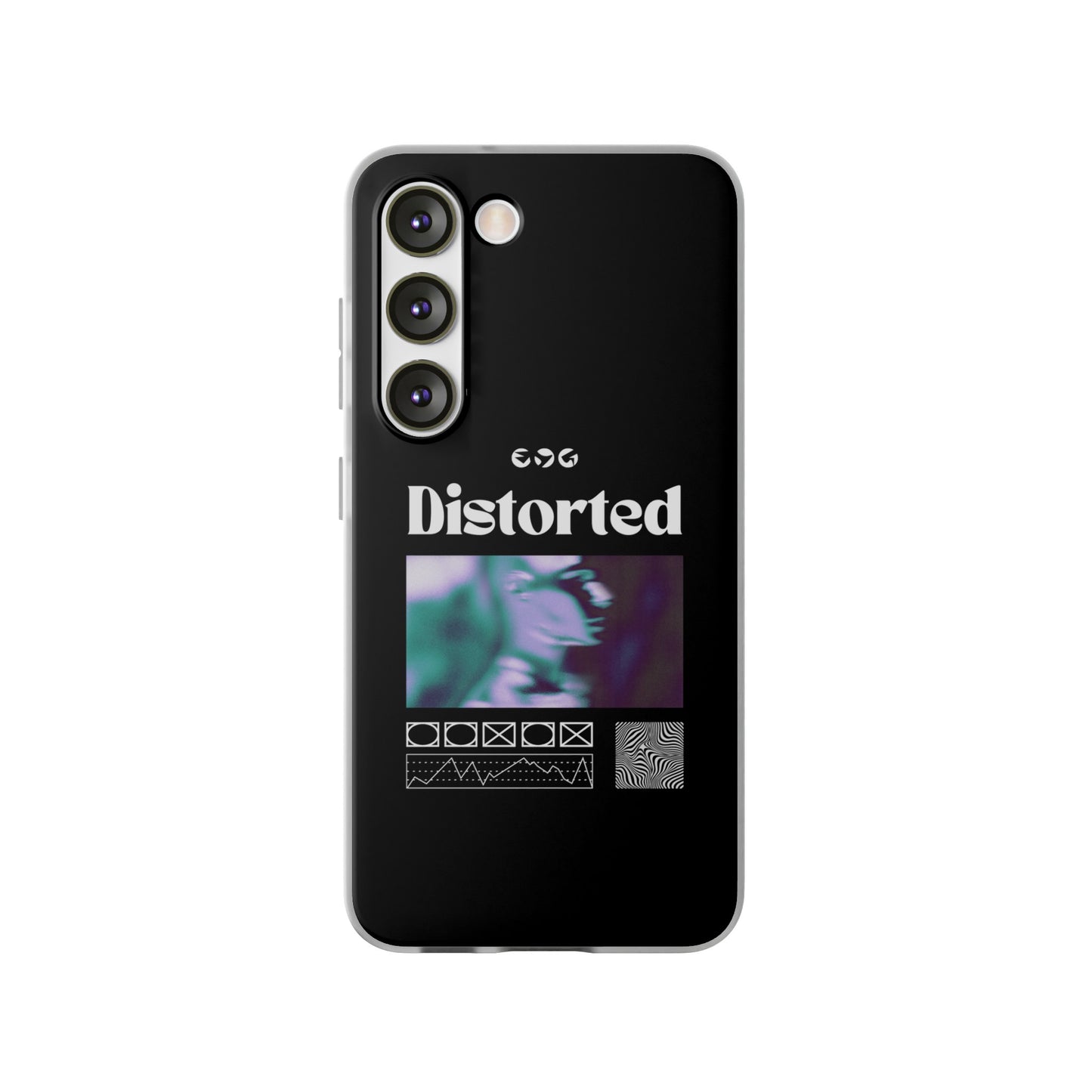 Distorted Phone Case | iPhone 15 Plus/ Pro, 14, 13, 12| Google Pixel 7, Pro, 5| Samsung Galaxy S23 All Major Phone Models