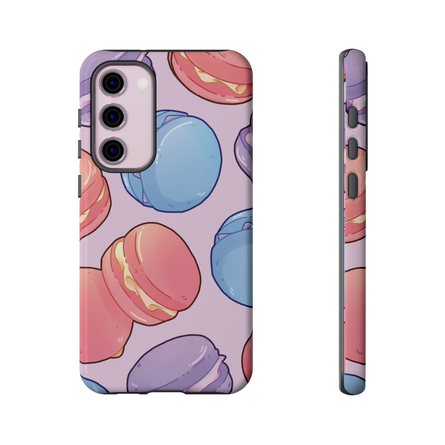 Macaron Wallpaper Phone Case | iPhone 15 Plus/ Pro, 14, 13, 12| Google Pixel 7, Pro, 5| Samsung Galaxy S23 All Major Phone Models