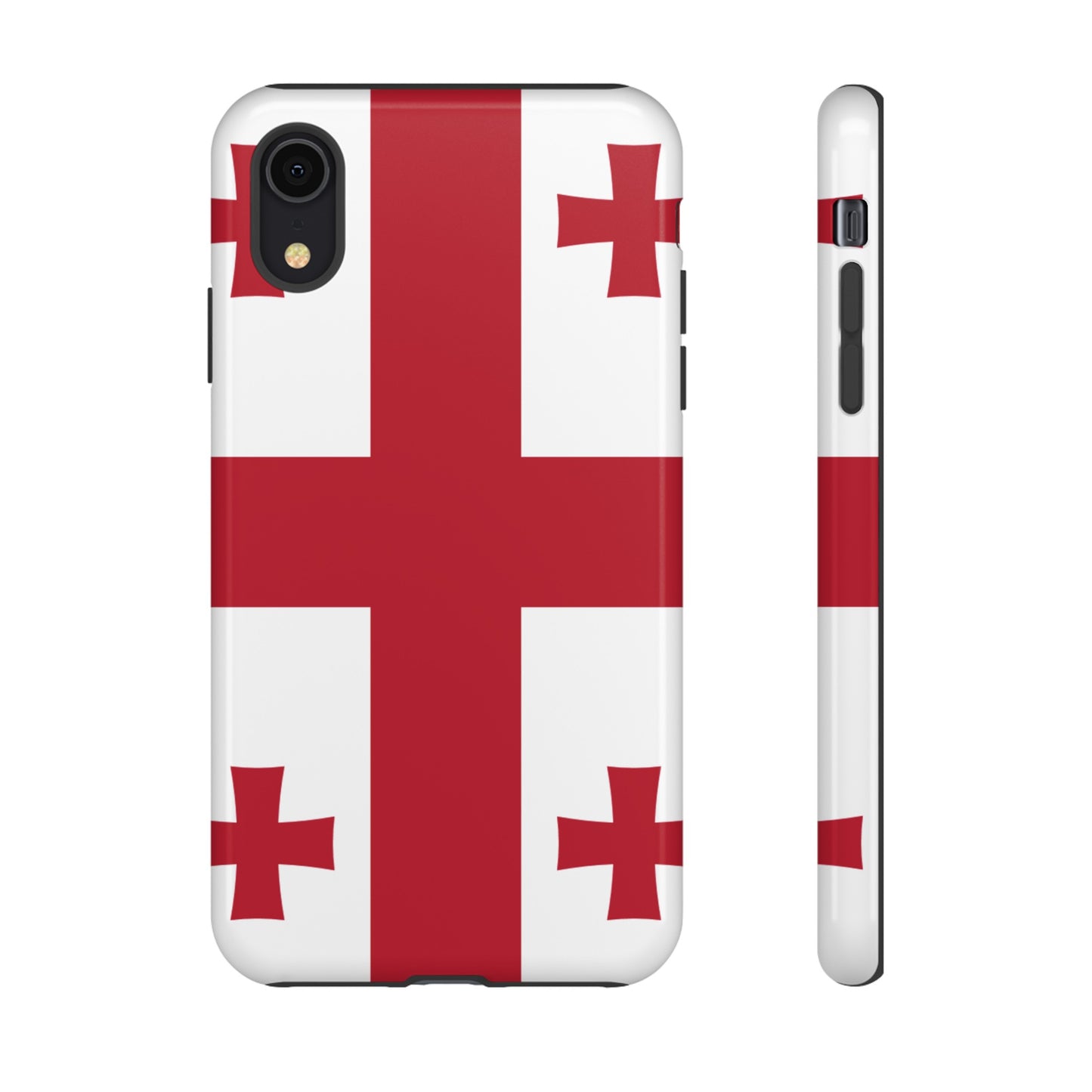 Georgia Flag Phone Case | iPhone 15 Plus/ Pro, 14, 13, 12| Google Pixel 7, Pro, 5| Samsung Galaxy S23 All Major Phone Models