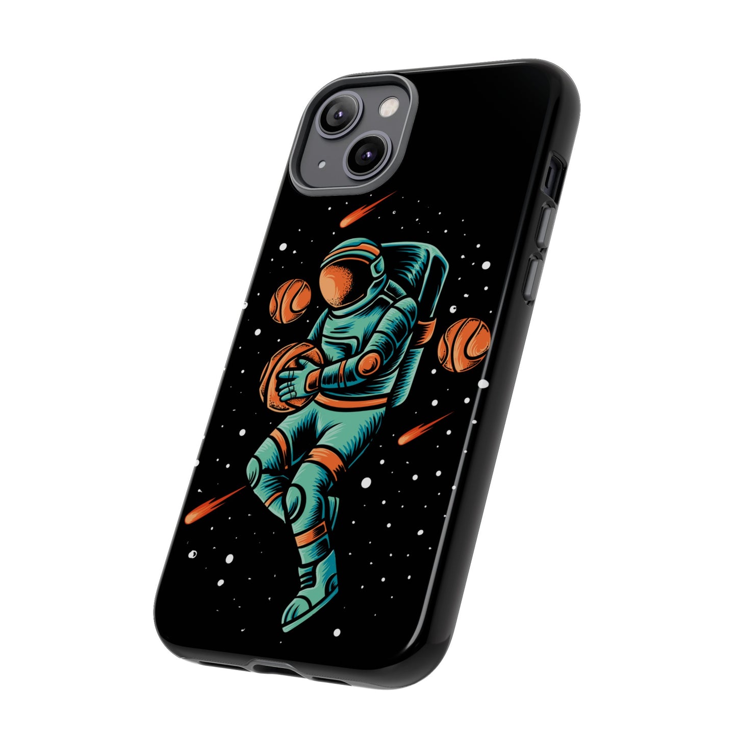 Space Basketball Phone Case | iPhone 15 Plus/ Pro, 14, 13, 12| Google Pixel 7, Pro, 5| Samsung Galaxy S23 All Major Phone Models