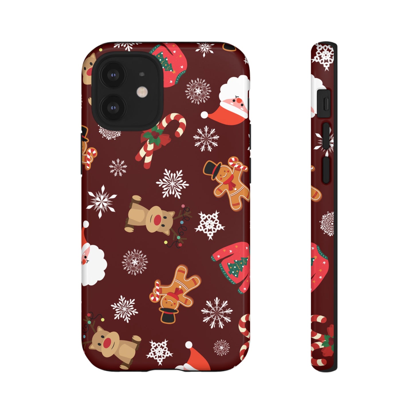 Festive Christmas Wallpaper Phone Case | iPhone 15 Plus/ Pro, 14, 13, 12| Google Pixel 7, Pro, 5| Samsung Galaxy S23 All Major Phone Models