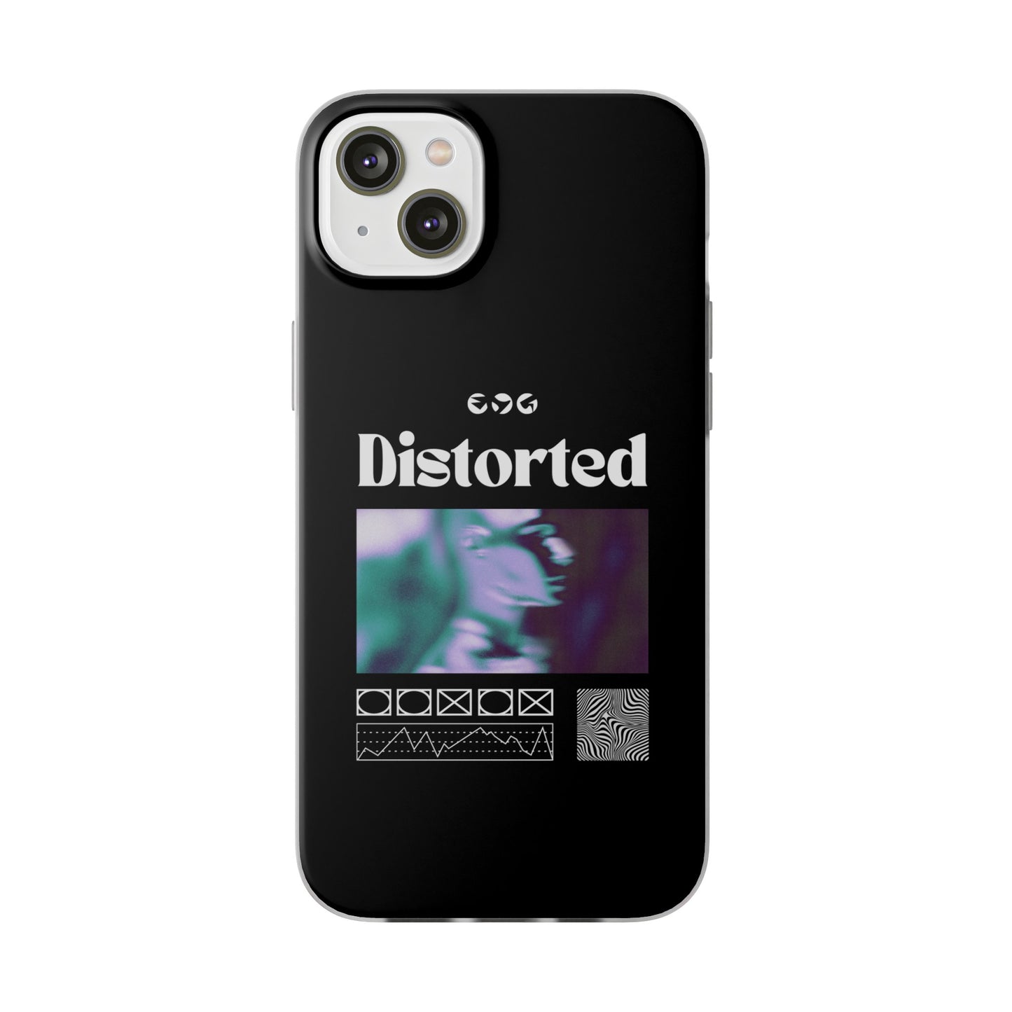 Distorted Phone Case | iPhone 15 Plus/ Pro, 14, 13, 12| Google Pixel 7, Pro, 5| Samsung Galaxy S23 All Major Phone Models