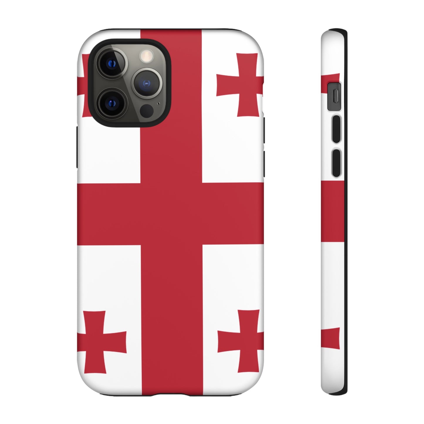 Georgia Flag Phone Case | iPhone 15 Plus/ Pro, 14, 13, 12| Google Pixel 7, Pro, 5| Samsung Galaxy S23 All Major Phone Models