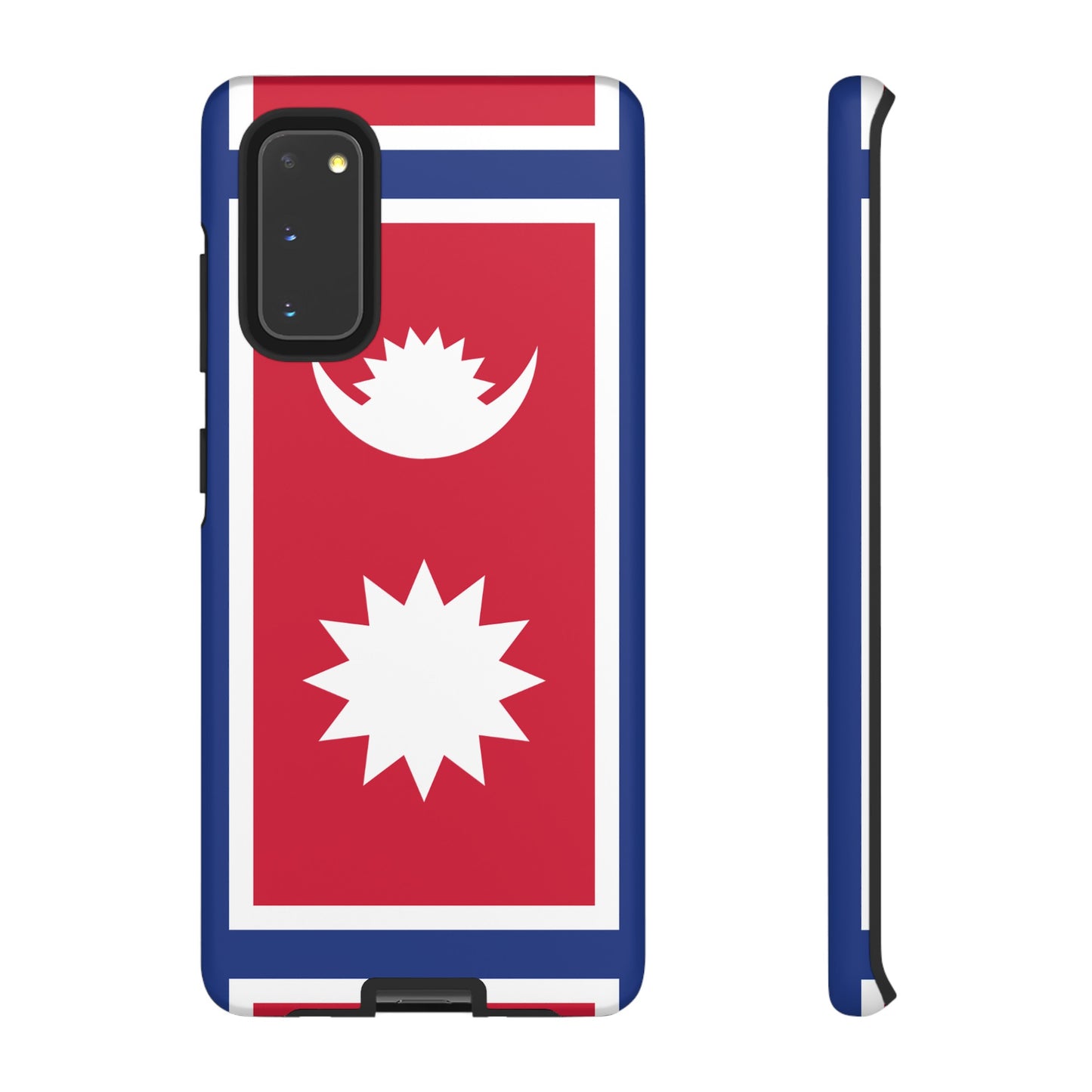 Nepal Flag Phone Case | iPhone 15 Plus/ Pro, 14, 13, 12| Google Pixel 7, Pro, 5| Samsung Galaxy S23 All Major Phone Models