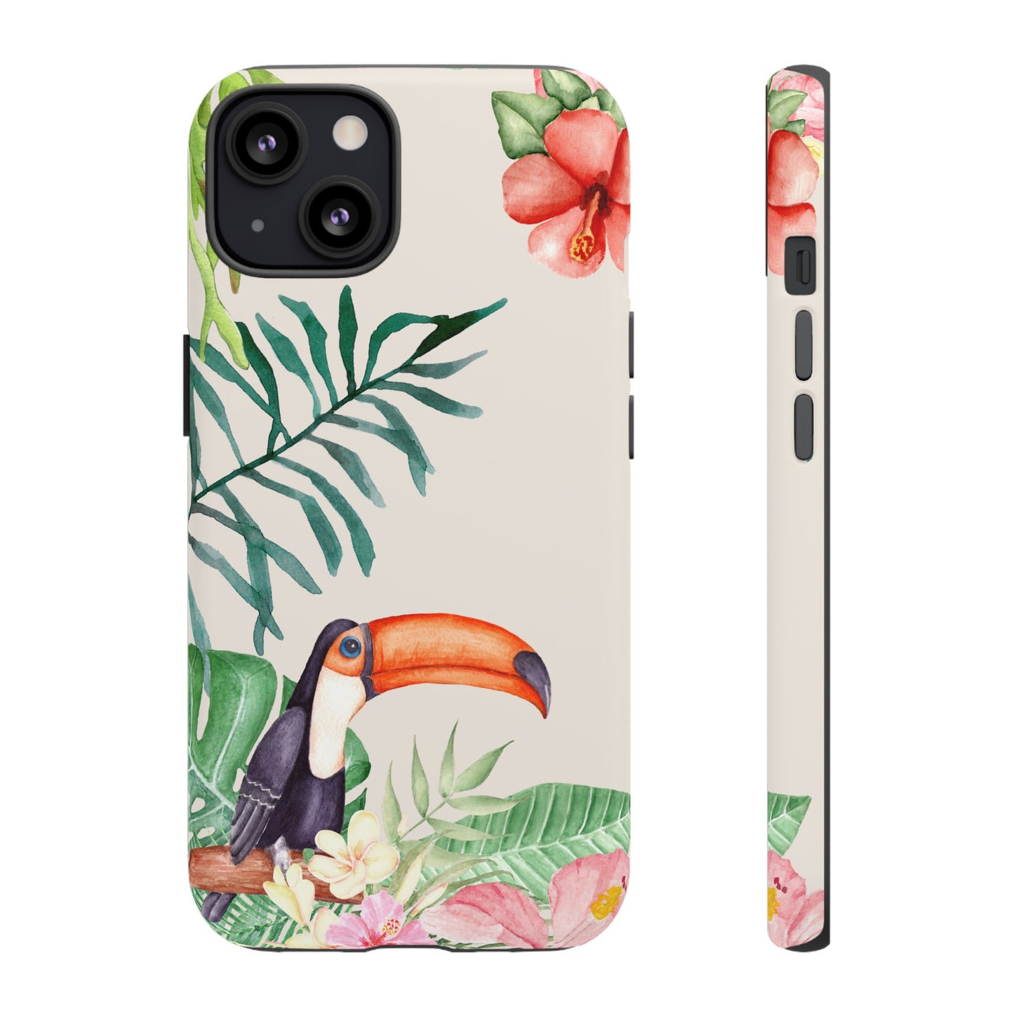 Tucan Wallpaper Phone Case | iPhone 15 Plus/ Pro, 14, 13, 12| Google Pixel 7, Pro, 5| Samsung Galaxy S23 All Major Phone Models