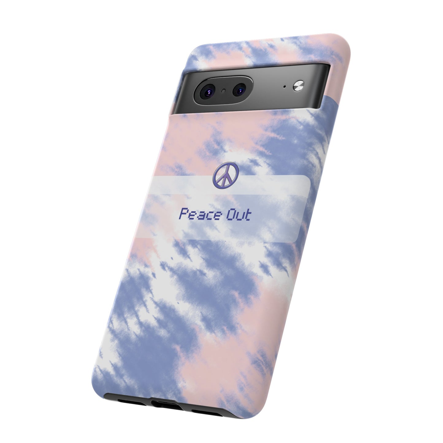 Peace Out Wallpaper Phone Case | iPhone 15 Plus/ Pro, 14, 13, 12| Google Pixel 7, Pro, 5| Samsung Galaxy S23 All Major Phone Models