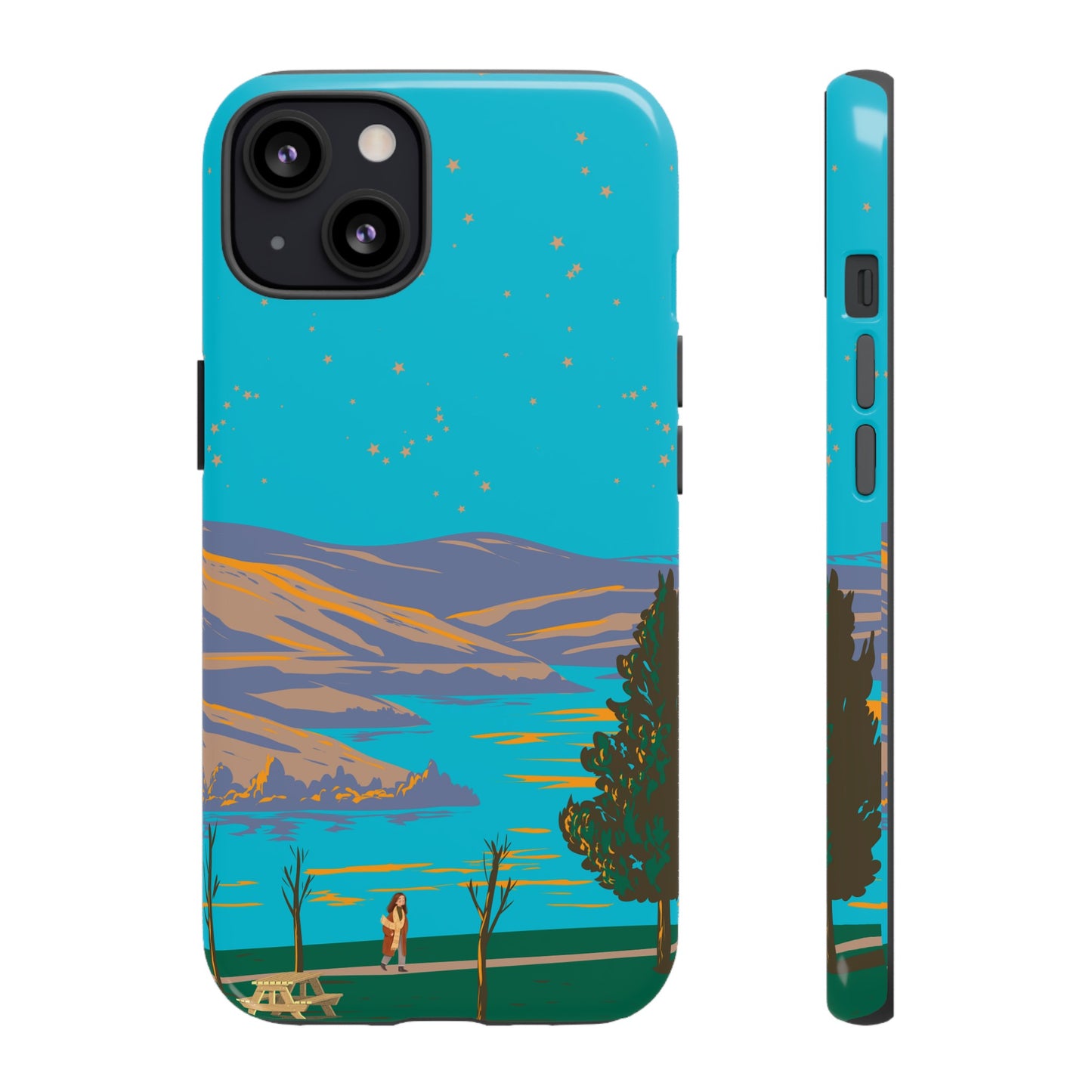 Afternoon Stroll Phone Case| iPhone 15 Plus/ Pro, 14, 13, 12| Google Pixel 7, Pro, 5| Samsung Galaxy S23 All Major Phone Models