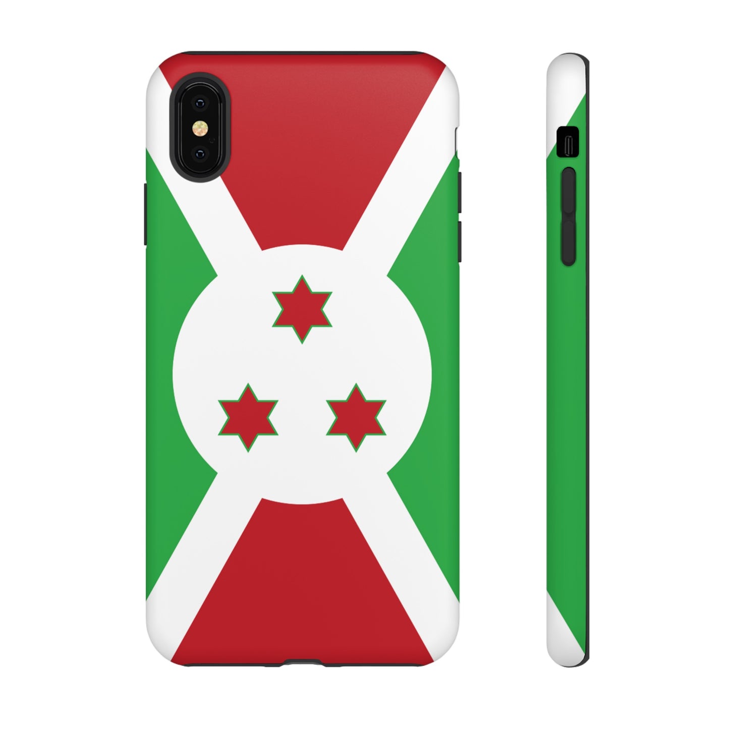 Burundi Flag Phone Case | iPhone 15 Plus/ Pro, 14, 13, 12| Google Pixel 7, Pro, 5| Samsung Galaxy S23 All Major Phone Models