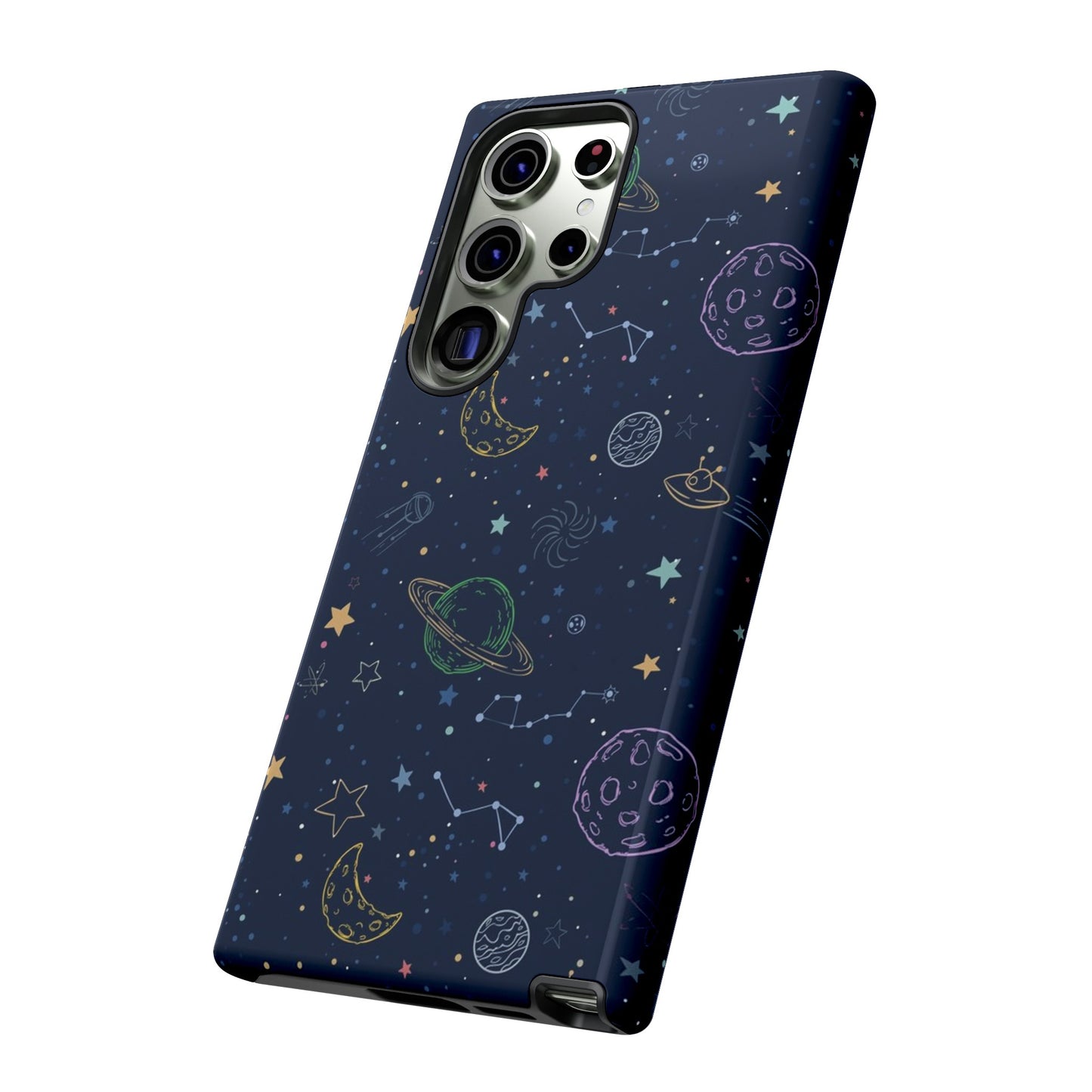 Space Galaxy Wallpaper Phone Case | iPhone 15 Plus/ Pro, 14, 13, 12| Google Pixel 7, Pro, 5| Samsung Galaxy S23 All Major Phone Models