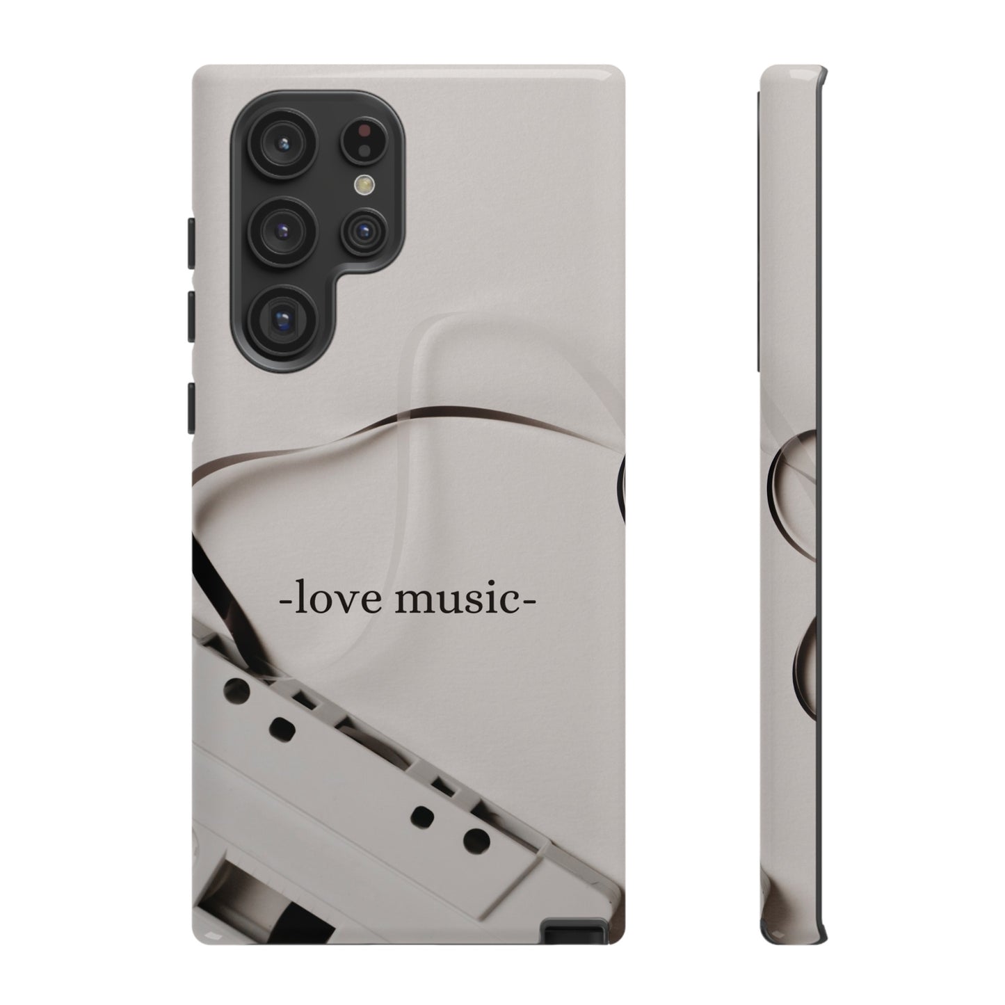 Love Music Wallpaper Phone Case | iPhone 15 Plus/ Pro, 14, 13, 12| Google Pixel 7, Pro, 5| Samsung Galaxy S23 All Major Phone Models