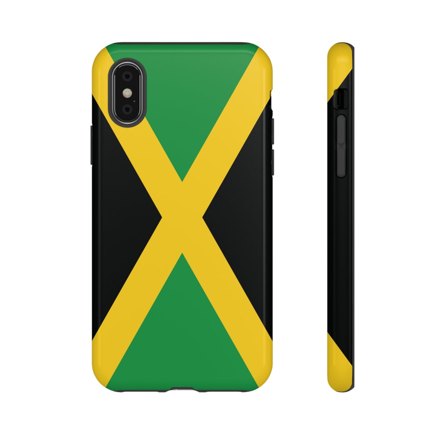 Jamaica Flag Phone Case | iPhone 15 Plus/ Pro, 14, 13, 12| Google Pixel 7, Pro, 5| Samsung Galaxy S23 All Major Phone Models