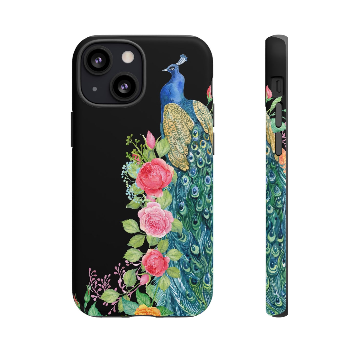 Peacock Wallpaper Phone Case | iPhone 15 Plus/ Pro, 14, 13, 12| Google Pixel 7, Pro, 5| Samsung Galaxy S23 All Major Phone Models