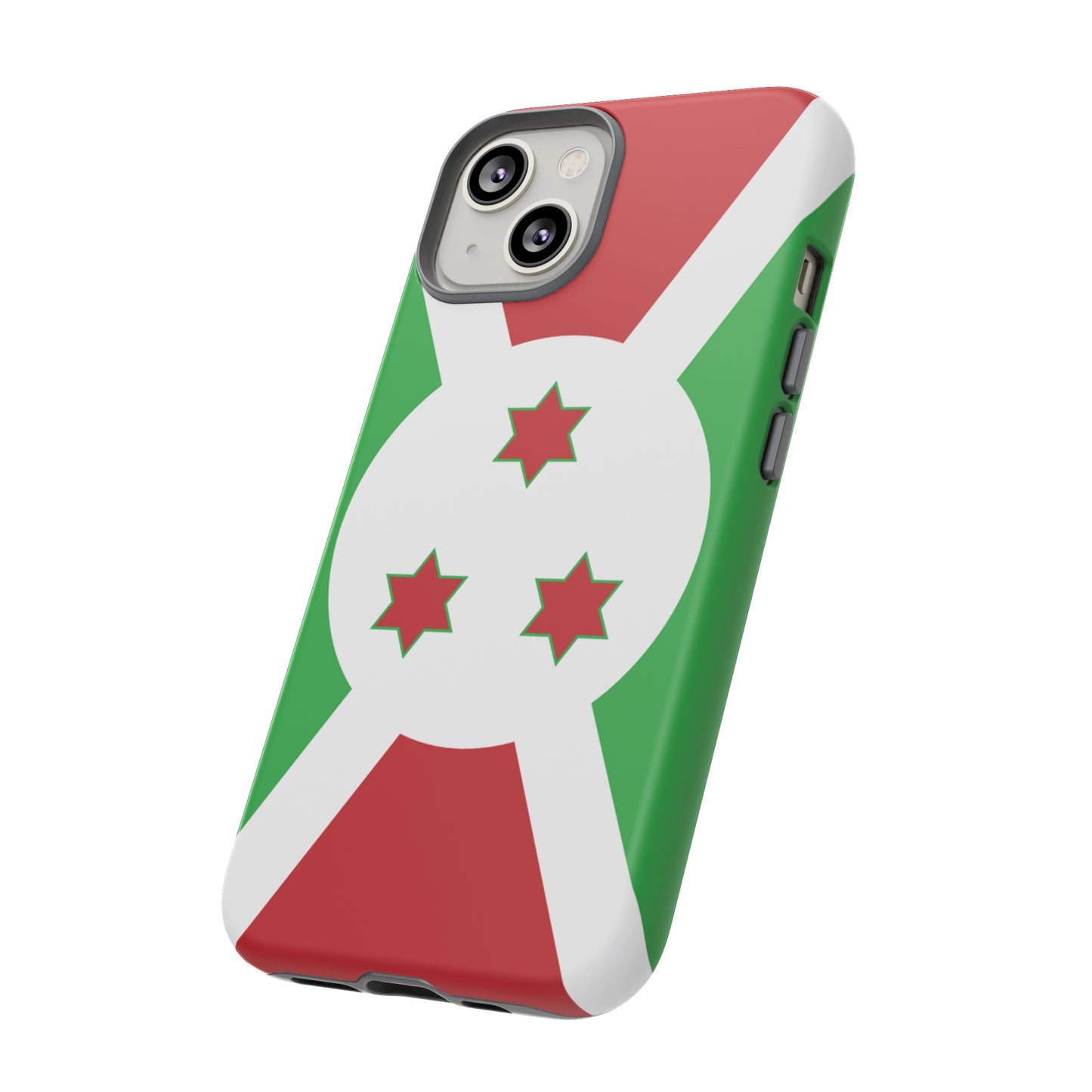 Burundi Flag Phone Case | iPhone 15 Plus/ Pro, 14, 13, 12| Google Pixel 7, Pro, 5| Samsung Galaxy S23 All Major Phone Models