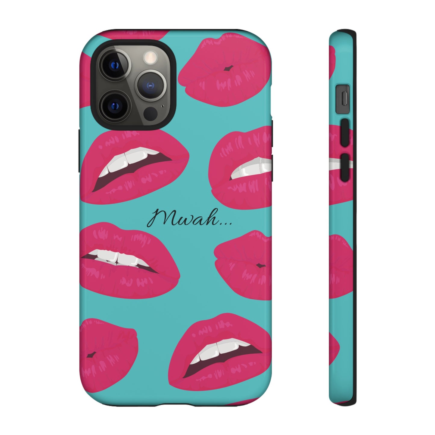 Mwah! Wallpaper Phone Case | iPhone 15 Plus/ Pro, 14, 13, 12| Google Pixel 7, Pro, 5| Samsung Galaxy S23 All Major Phone Models