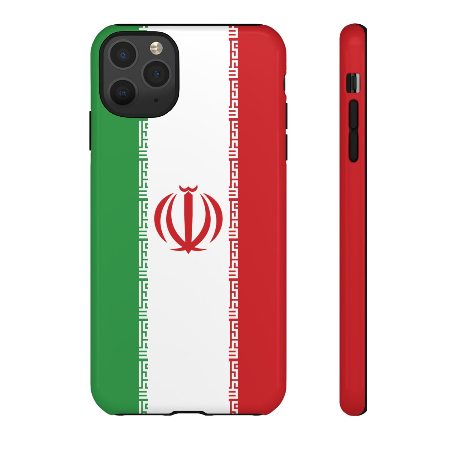 Iran Flag Phone Case | iPhone 15 Plus/ Pro, 14, 13, 12| Google Pixel 7, Pro, 5| Samsung Galaxy S23 All Major Phone Models