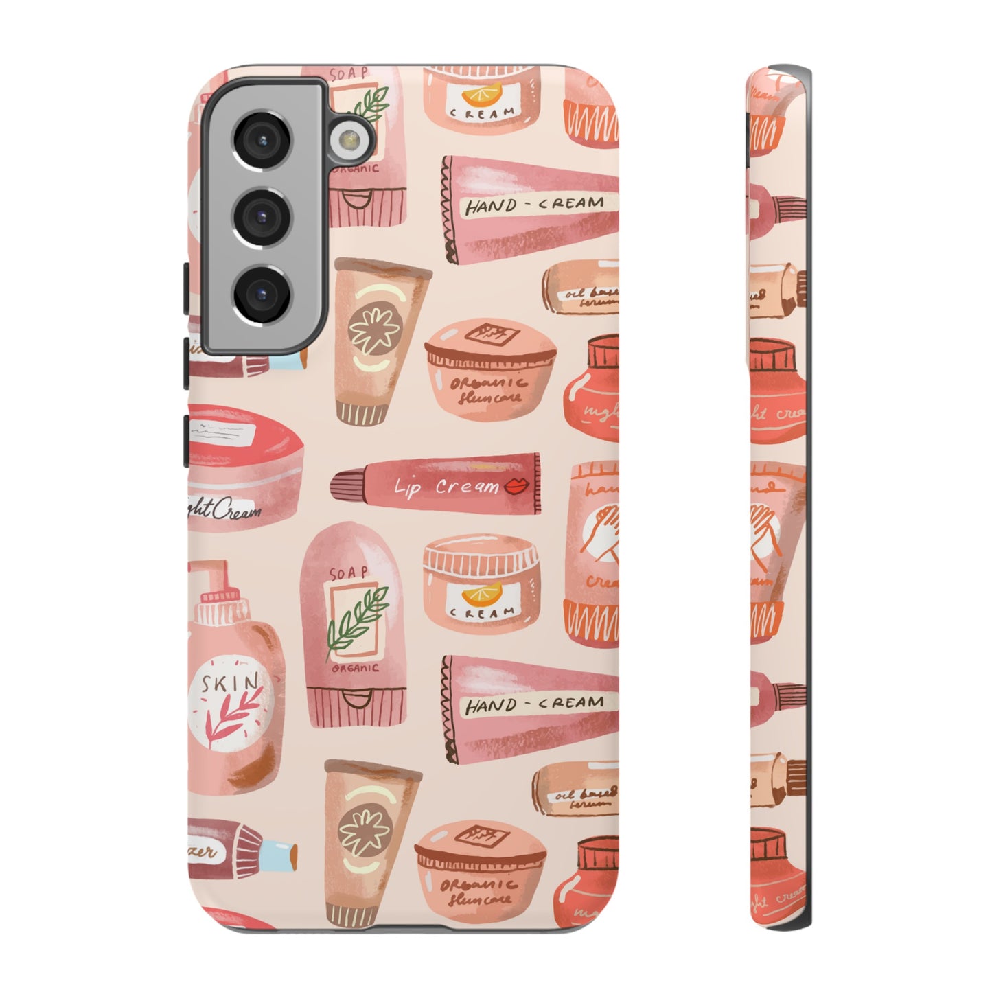 Skin Care Wallpaper Phone Case | iPhone 15 Plus/ Pro, 14, 13, 12| Google Pixel 7, Pro, 5| Samsung Galaxy S23 All Major Phone Models