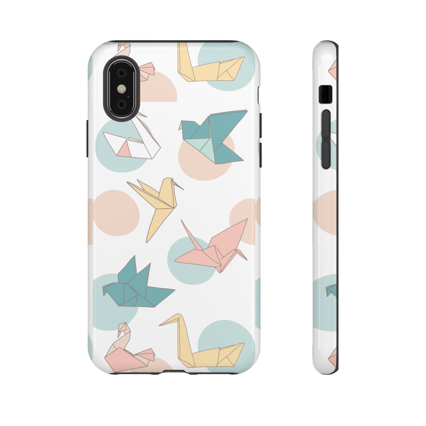 Origami Wallpaper Phone Case | iPhone 15 Plus/ Pro, 14, 13, 12| Google Pixel 7, Pro, 5| Samsung Galaxy S23 All Major Phone Models