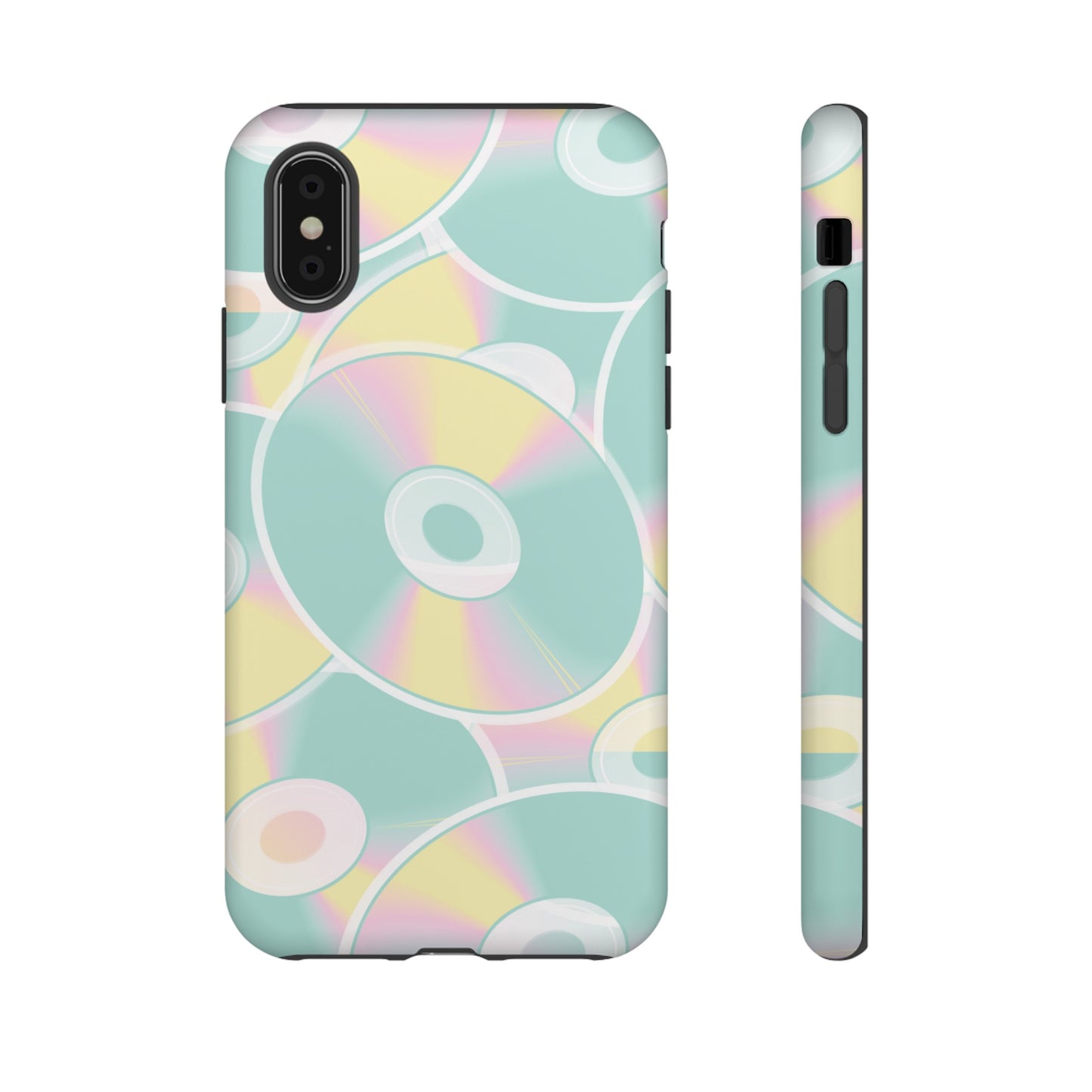 90's CD Wallpaper Phone Case | iPhone 15 Plus/ Pro, 14, 13, 12| Google Pixel 7, Pro, 5| Samsung Galaxy S23 All Major Phone Models