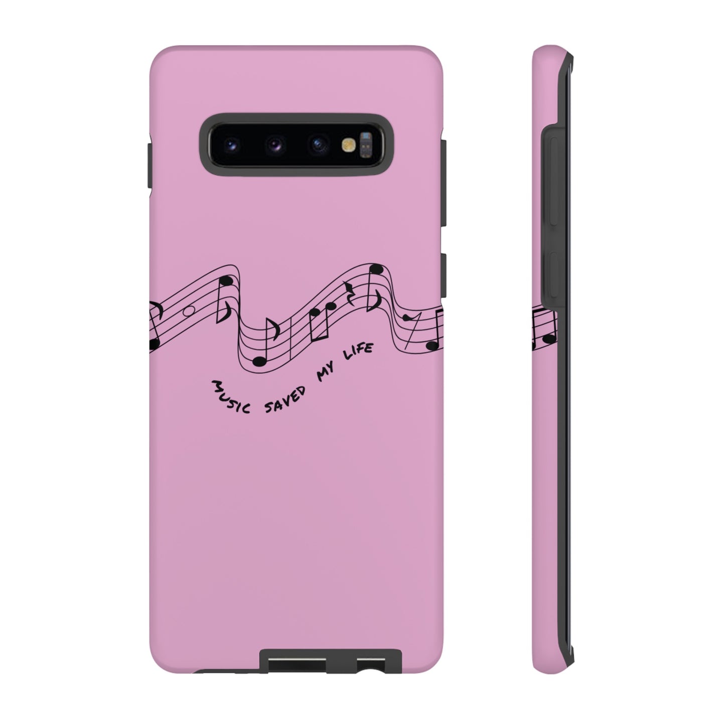 Music Saved My Life Wallpaper Phone Case | iPhone 15 Plus/ Pro, 14, 13, 12| Google Pixel 7, Pro, 5| Samsung Galaxy S23 All Major Phone Models