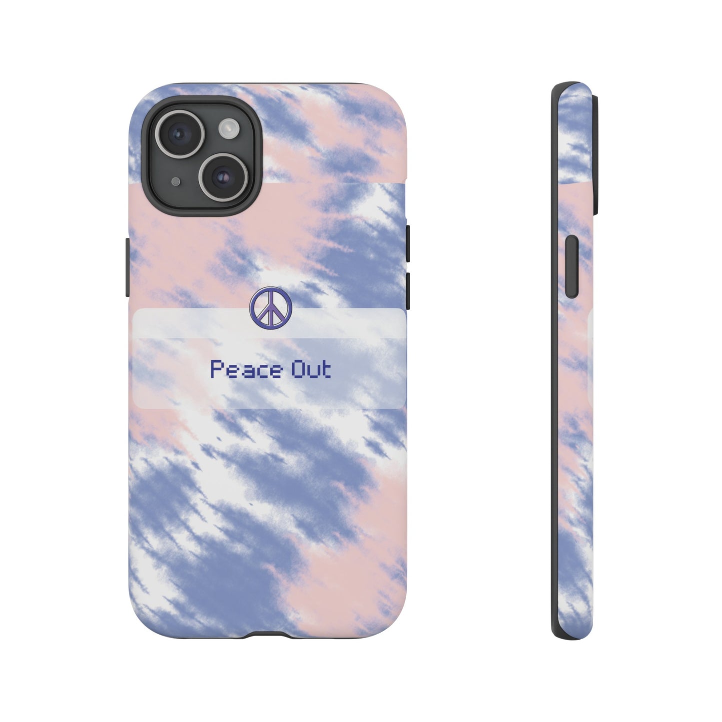 Peace Out Wallpaper Phone Case | iPhone 15 Plus/ Pro, 14, 13, 12| Google Pixel 7, Pro, 5| Samsung Galaxy S23 All Major Phone Models