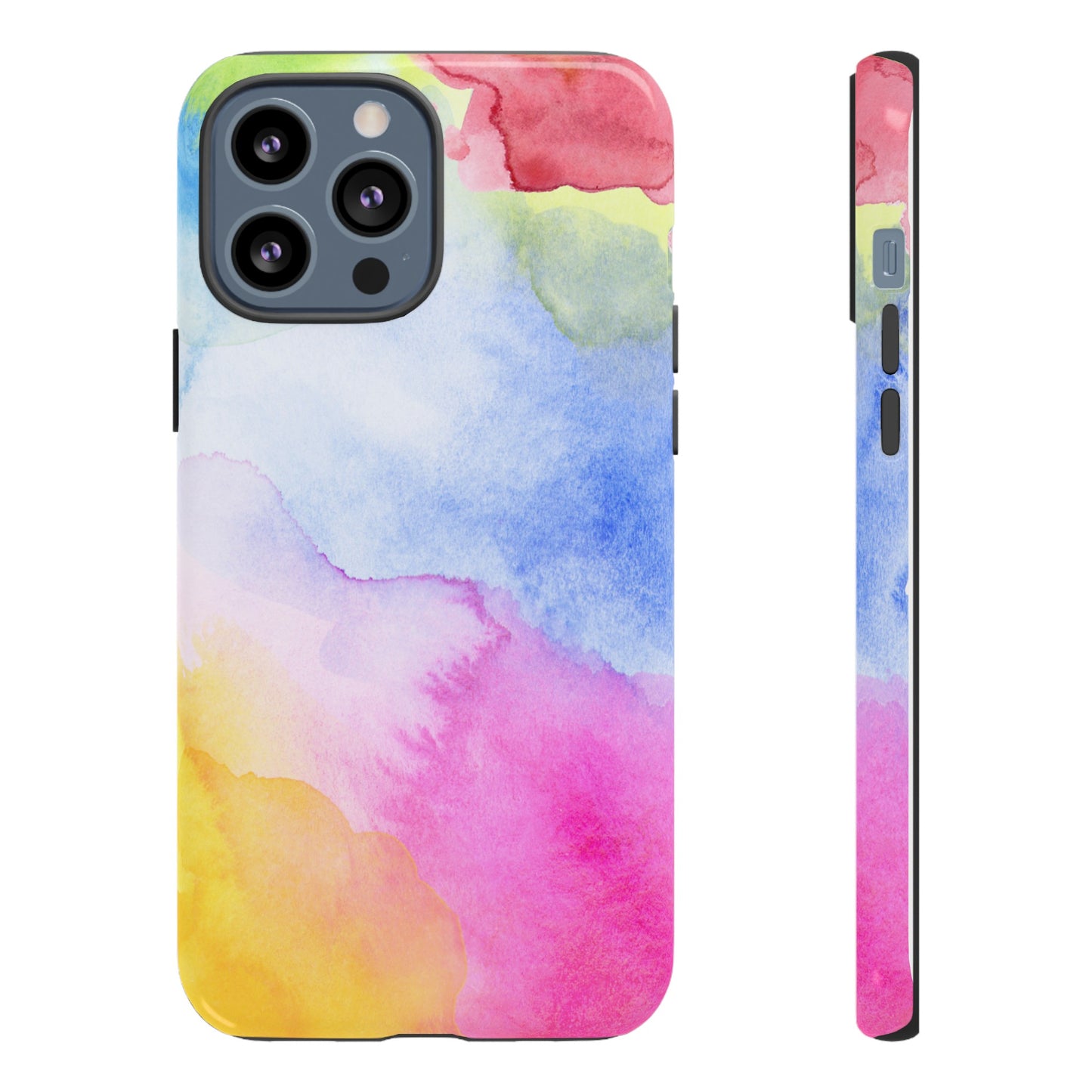 Watercolour Rainbow Phone Case | iPhone 15 Plus/ Pro, 14, 13, 12| Google Pixel 7, Pro, 5| Samsung Galaxy S23 All Major Phone Models