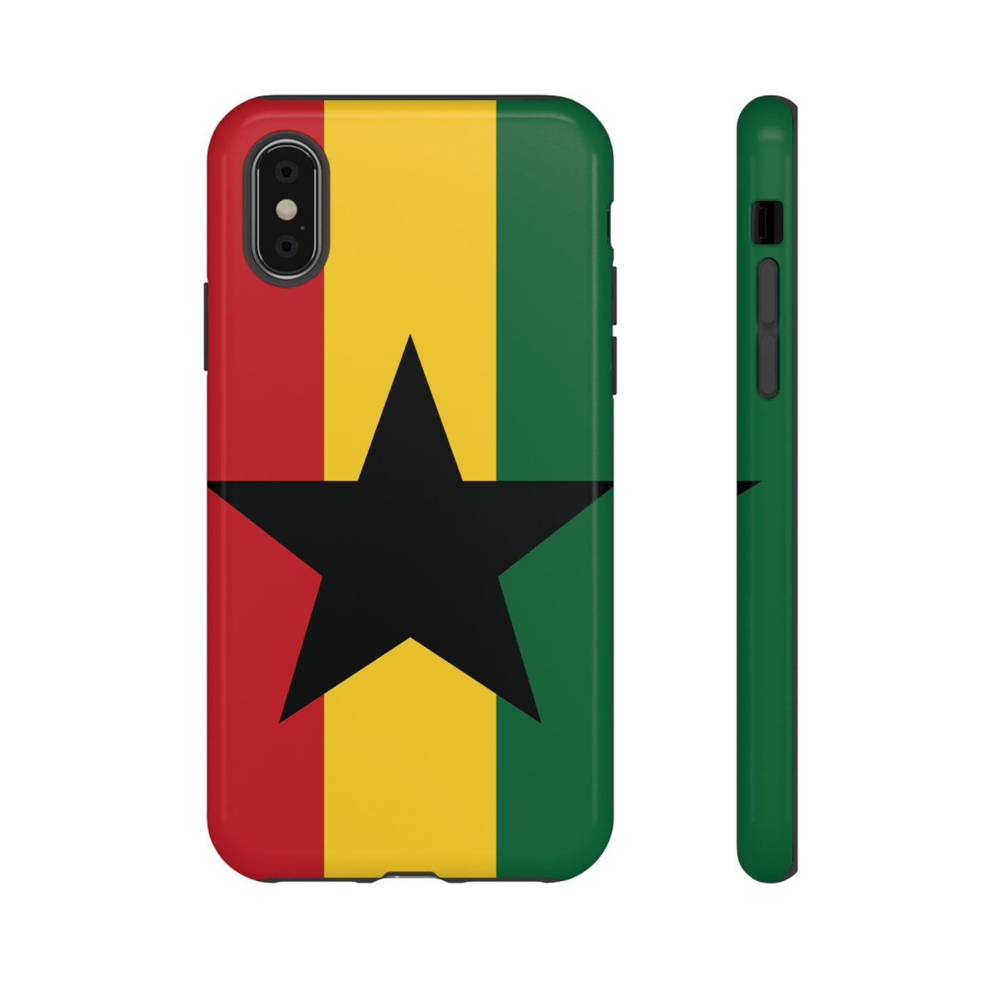 Ghana Flag Phone Case | iPhone 15 Plus/ Pro, 14, 13, 12| Google Pixel 7, Pro, 5| Samsung Galaxy S23 All Major Phone Models