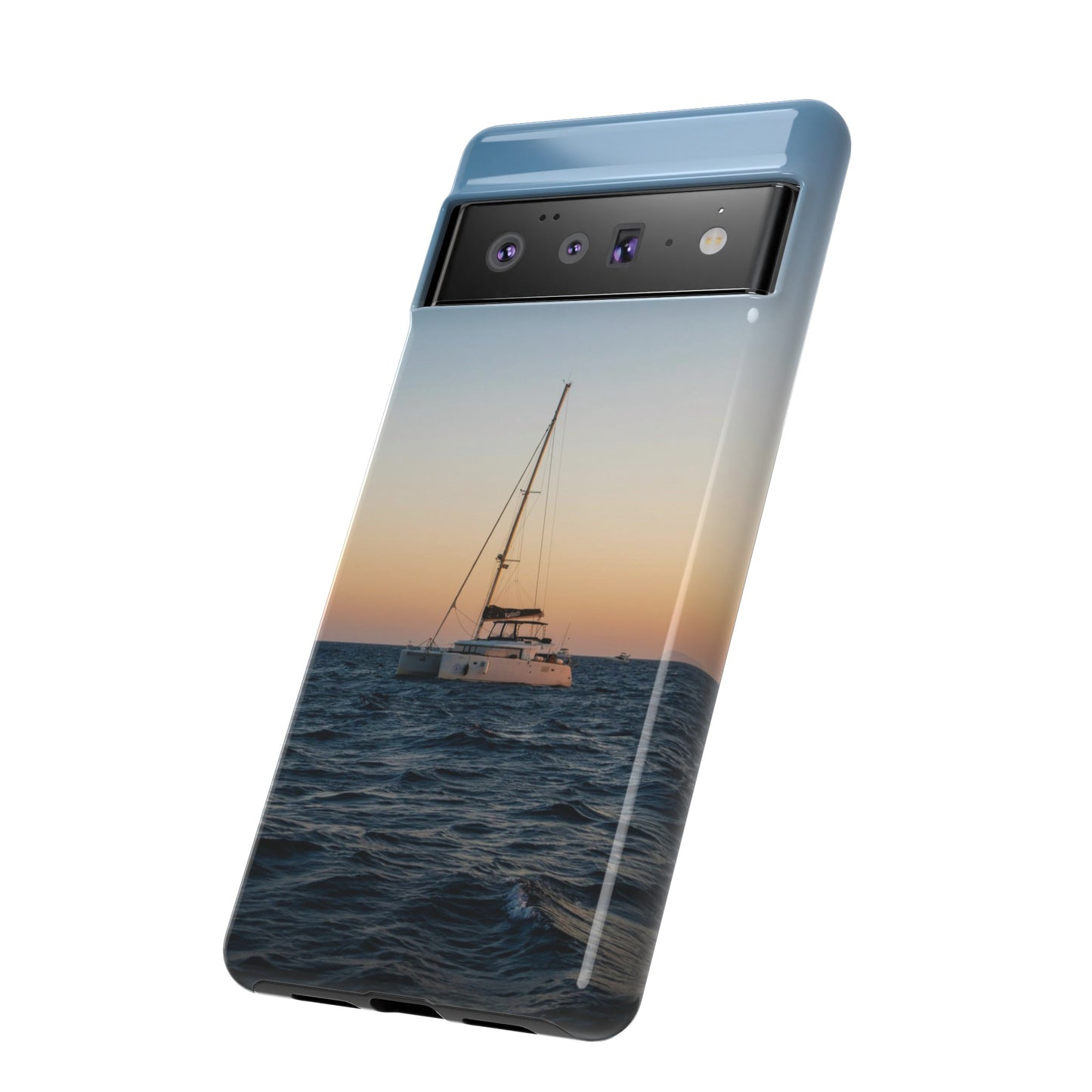 Out at Sea|Sailing Wallpaper Phone Case | iPhone 15 Plus/ Pro, 14, 13, 12| Google Pixel 7, Pro, 5| Samsung Galaxy S23 All Major Phone Models