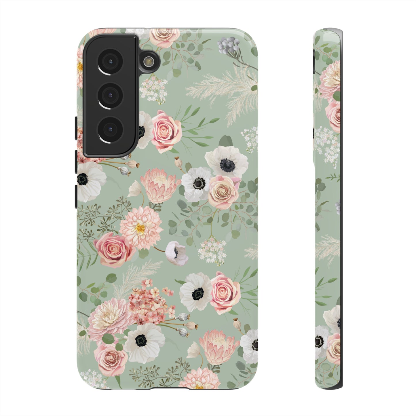 Pastel Flowers Phone Case | iPhone 15 Plus/ Pro, 14, 13, 12| Google Pixel 7, Pro, 5| Samsung Galaxy S23 All Major Phone Models