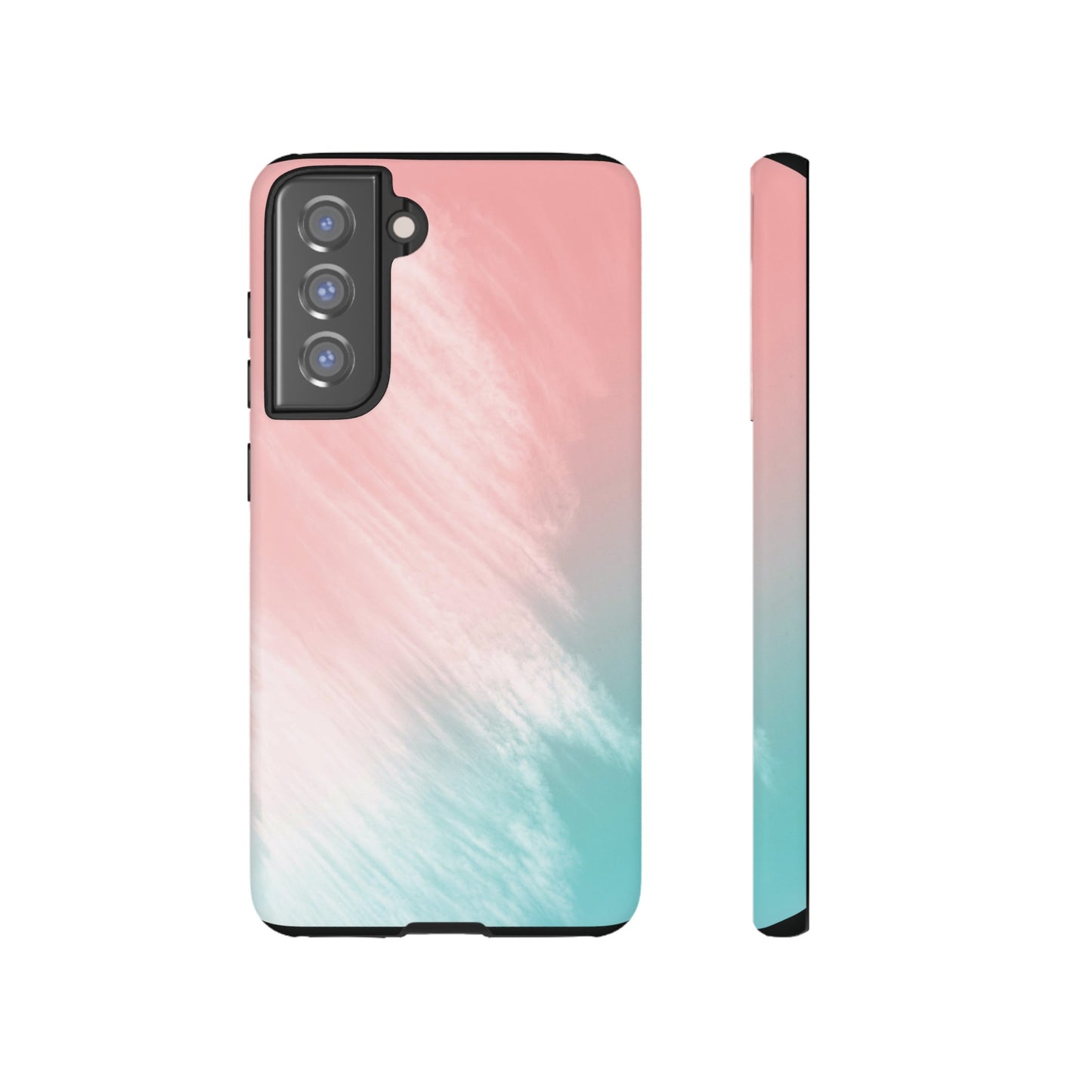 Soft Pink And Blue Wallpaper Phone Case | iPhone 15 Plus/ Pro, 14, 13, 12| Google Pixel 7, Pro, 5| Samsung Galaxy S23 All Major Phone Models