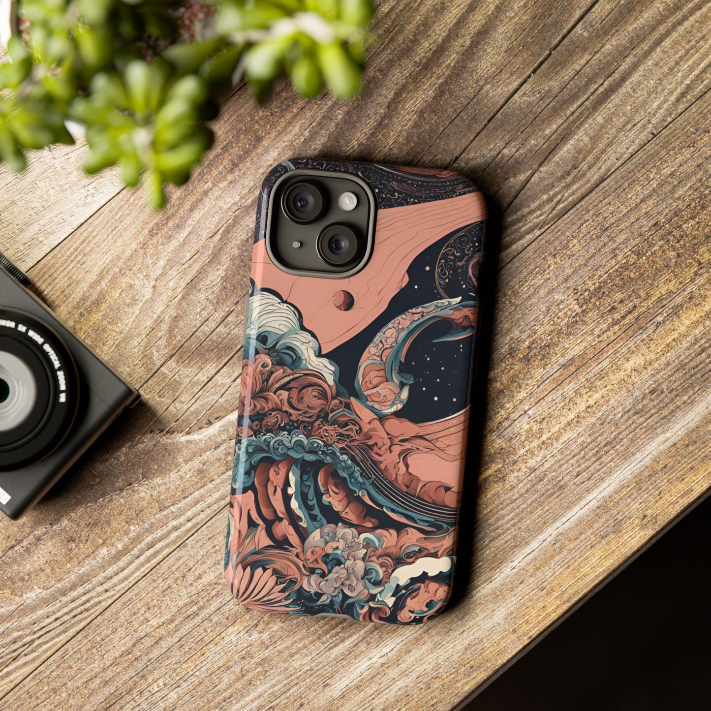 Abstract Landscape Phone Case| iPhone 15 Plus/ Pro, 14, 13, 12| Google Pixel 7, Pro, 5| Samsung Galaxy S23 All Major Phone Models