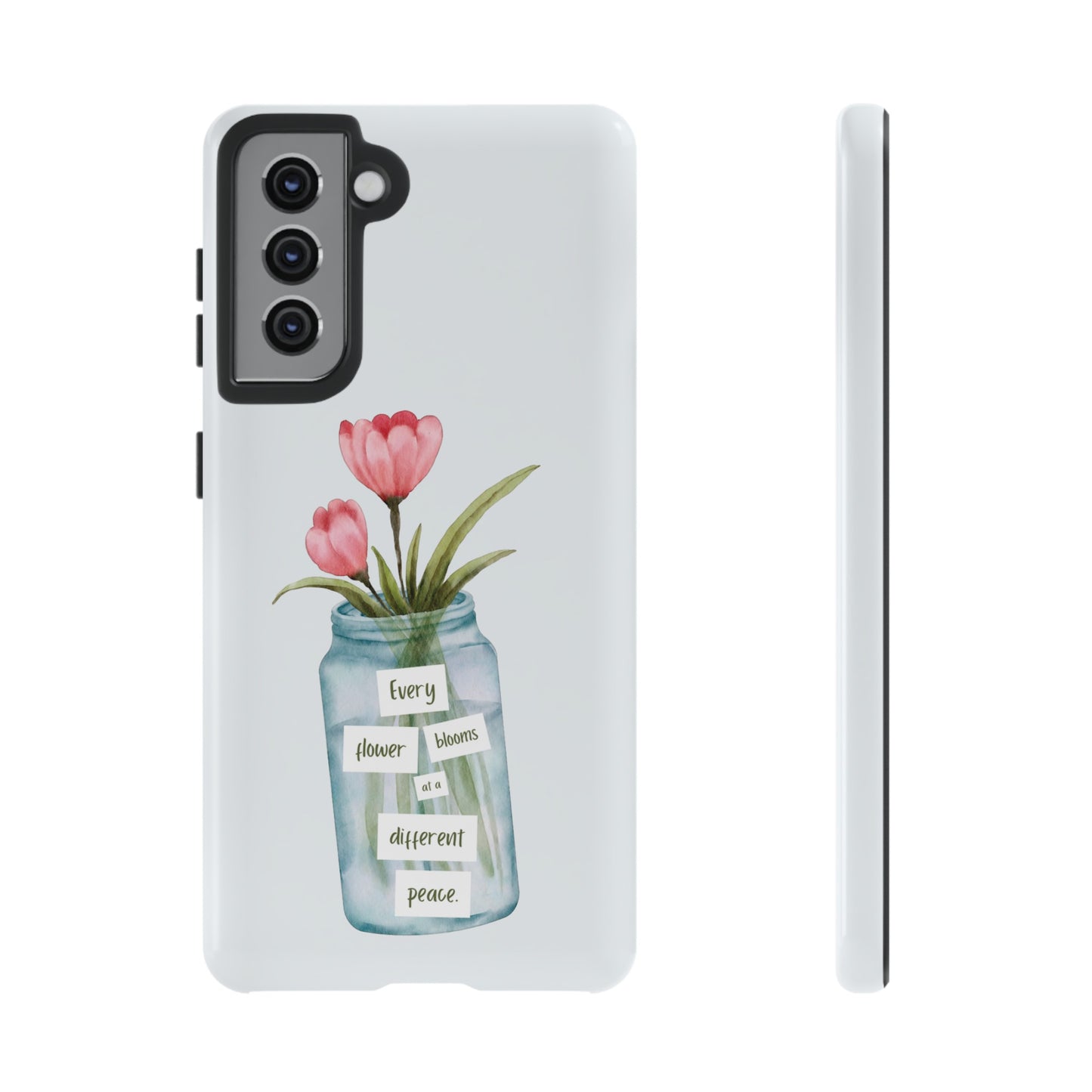 Flowers in a Jar Wallpaper Phone Case | iPhone 15 Plus/ Pro, 14, 13, 12| Google Pixel 7, Pro, 5| Samsung Galaxy S23 All Major Phone Models