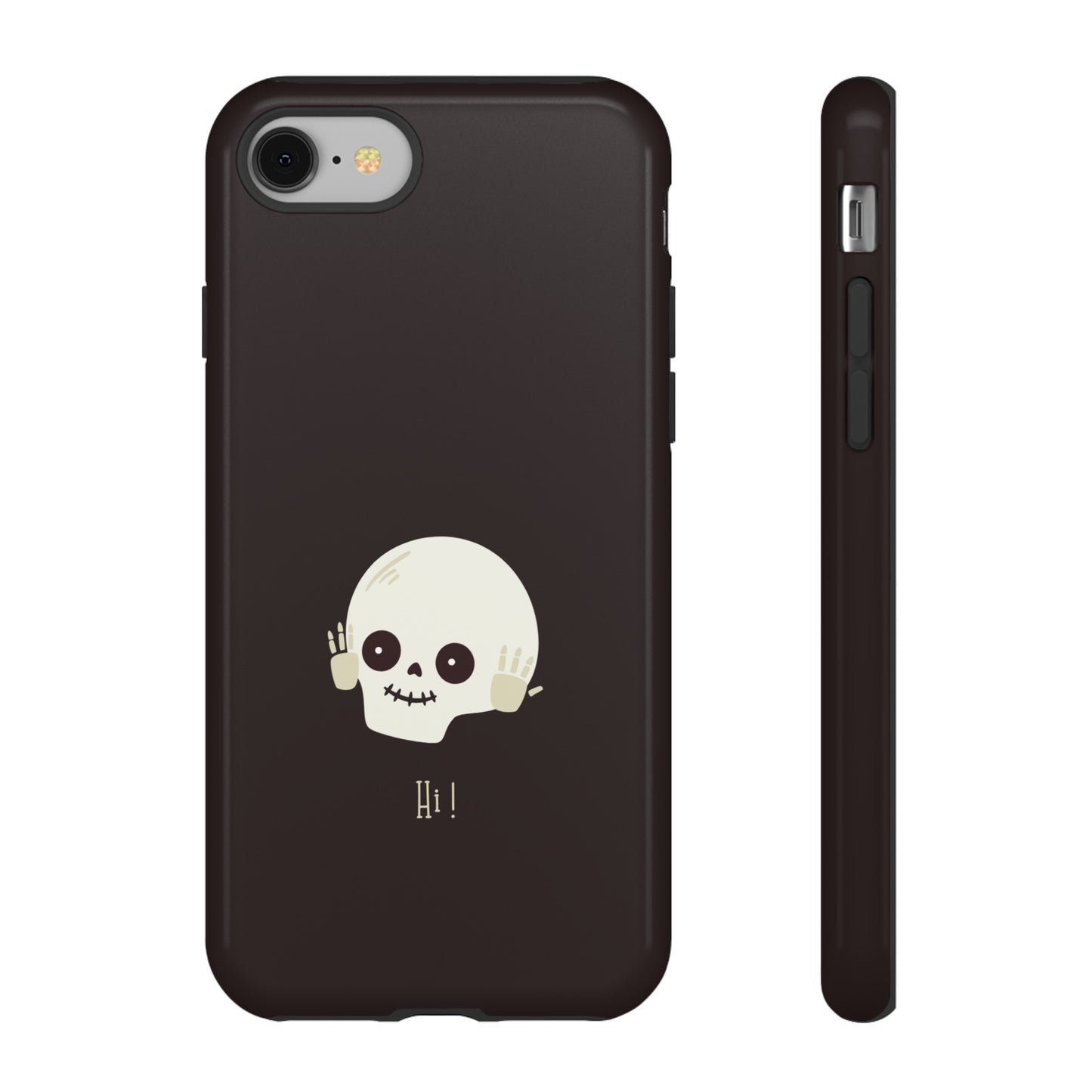 Hello Skull Phone Case | iPhone 15 Plus/ Pro, 14, 13, 12| Google Pixel 7, Pro, 5| Samsung Galaxy S23 All Major Phone Models