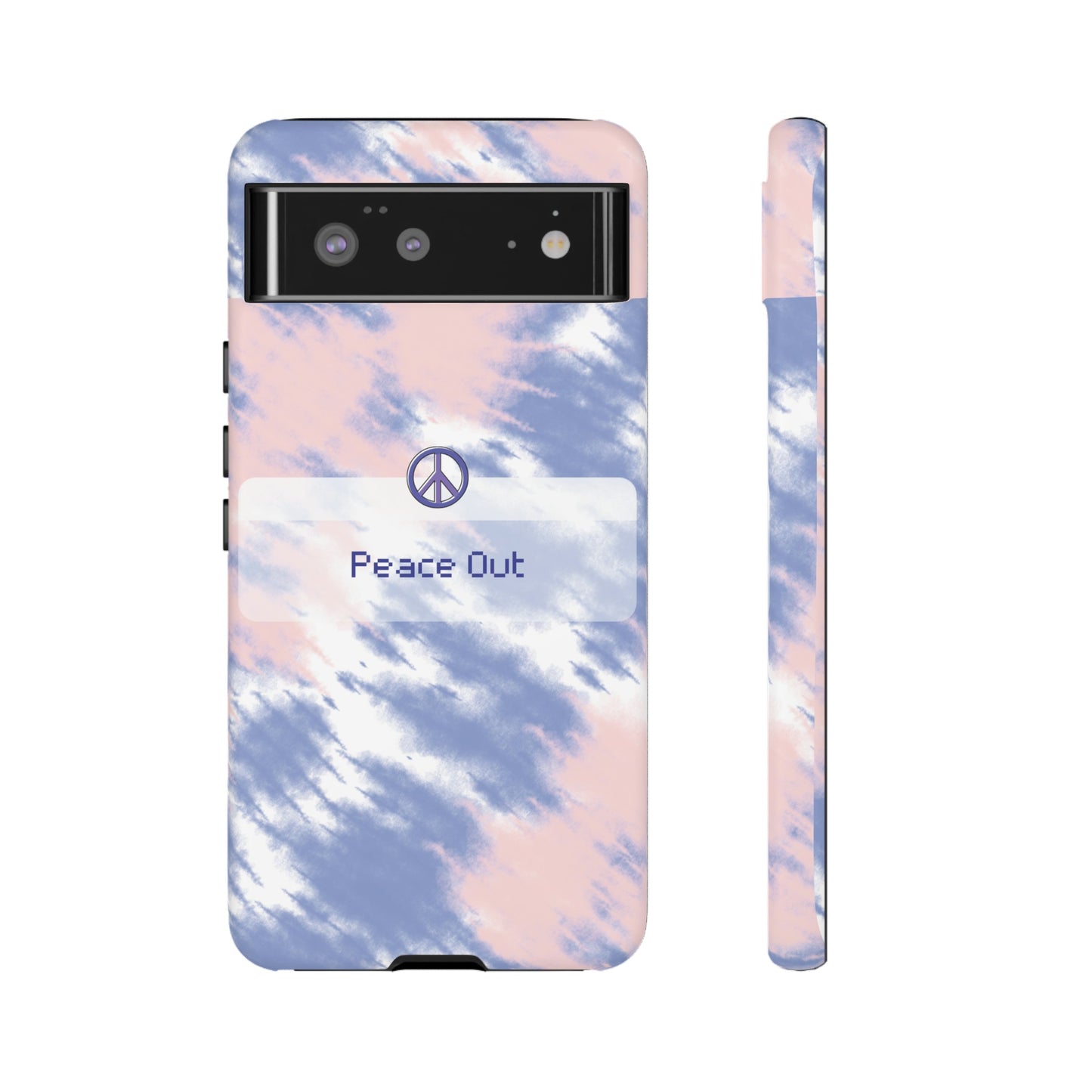 Peace Out Wallpaper Phone Case | iPhone 15 Plus/ Pro, 14, 13, 12| Google Pixel 7, Pro, 5| Samsung Galaxy S23 All Major Phone Models