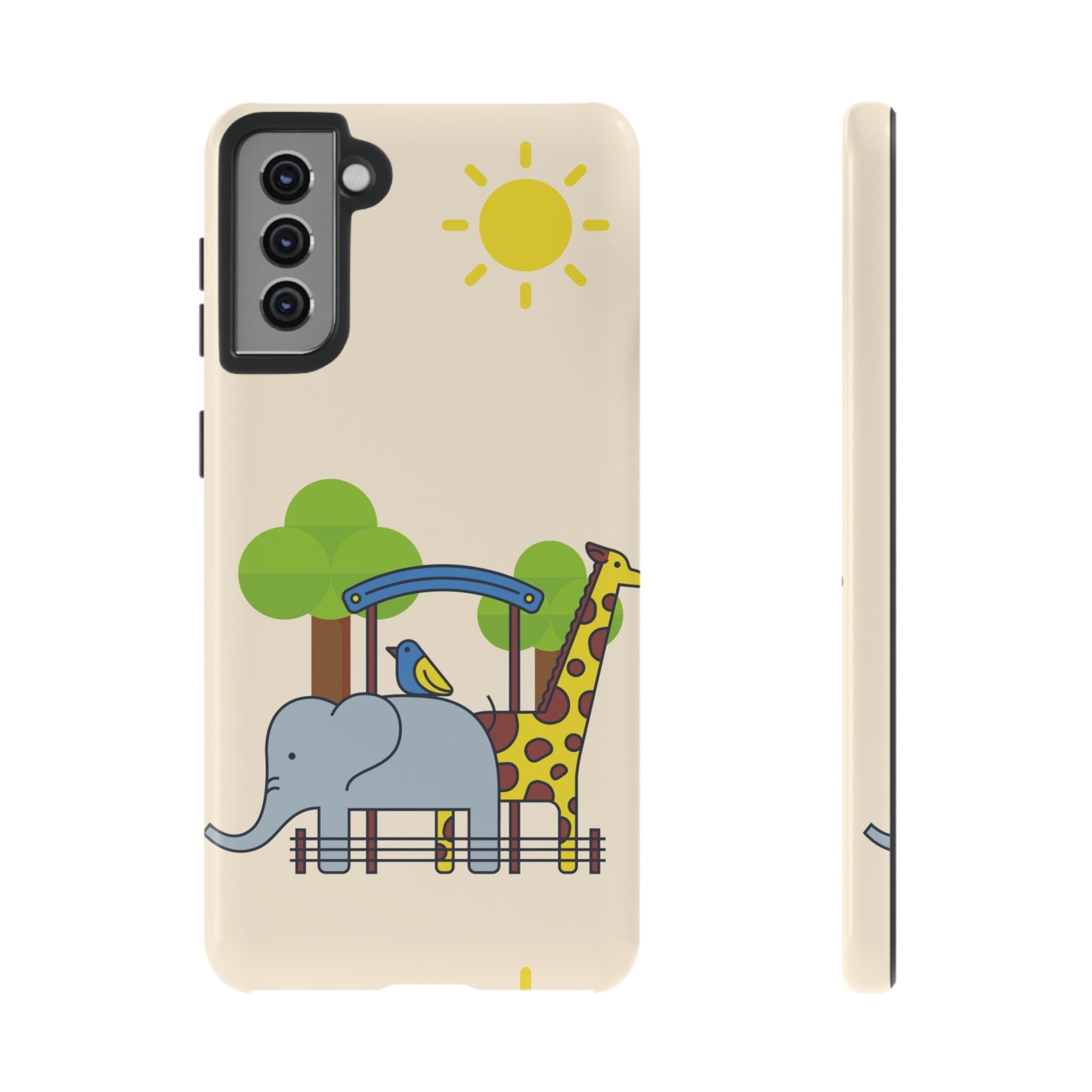 Zoo Wallpaper Phone Case | iPhone 15 Plus/ Pro, 14, 13, 12| Google Pixel 7, Pro, 5| Samsung Galaxy S23 All Major Phone Models