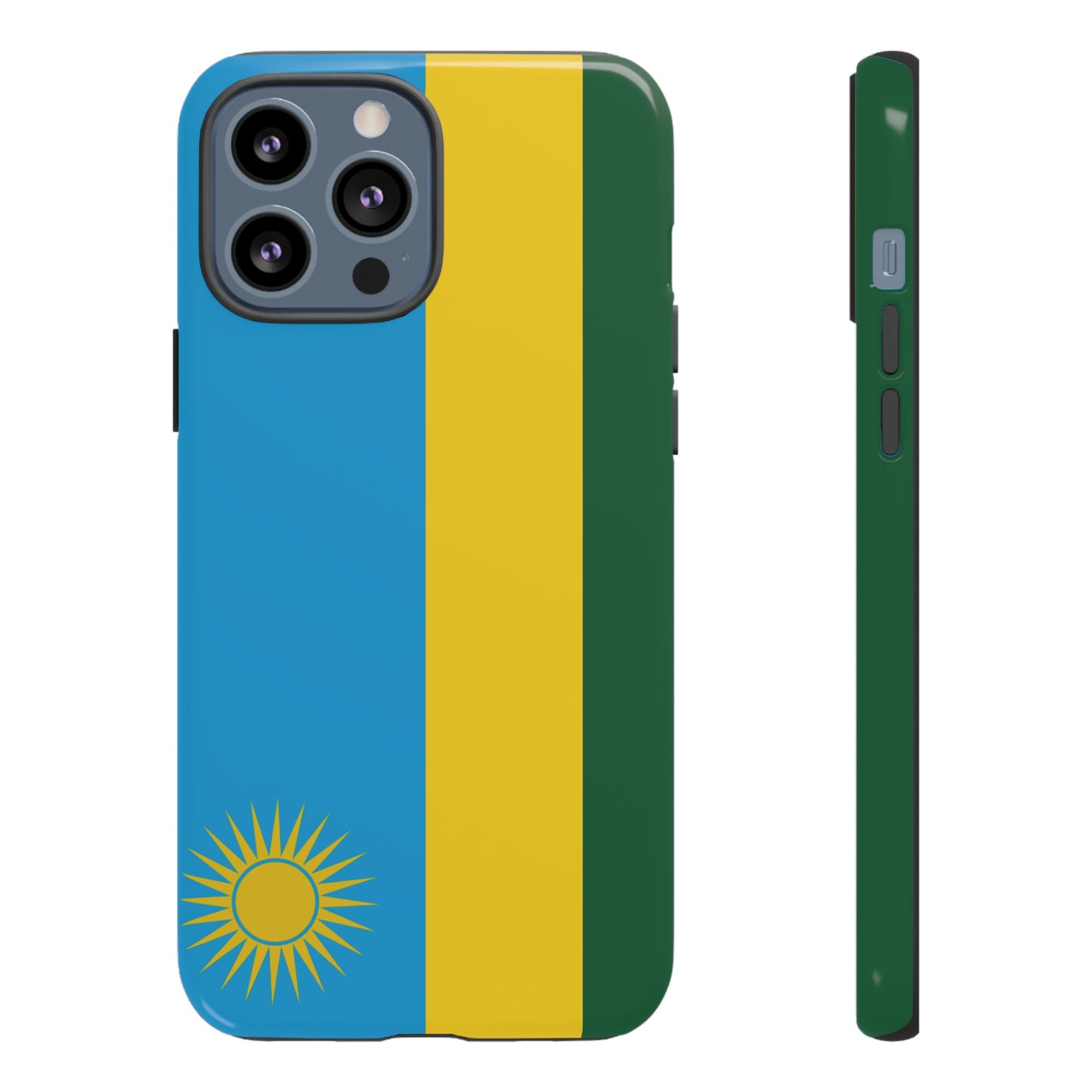 Rwanda Flag Phone Case | iPhone 15 Plus/ Pro, 14, 13, 12| Google Pixel 7, Pro, 5| Samsung Galaxy S23 All Major Phone Models