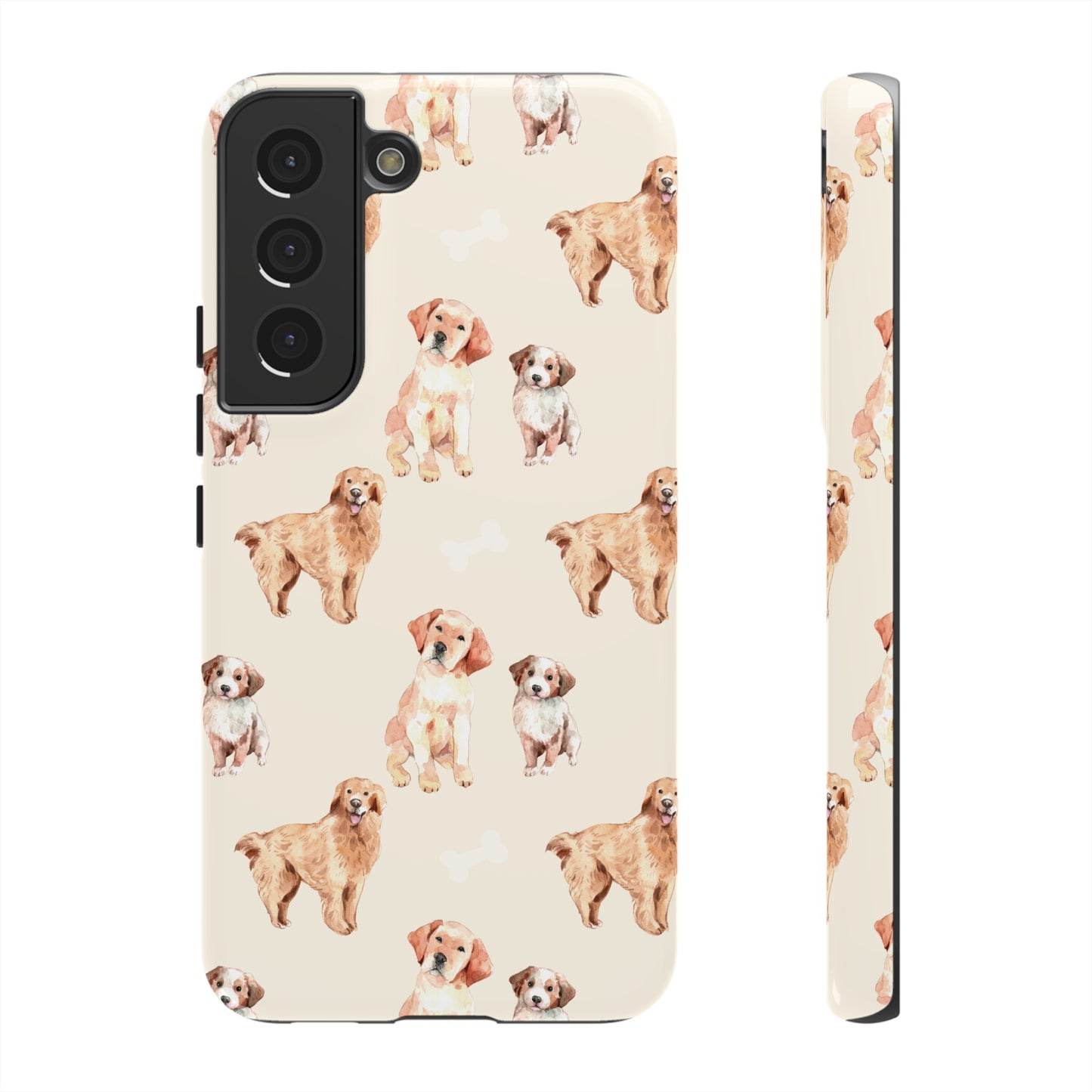 Cute Dog Wallpaper Phone Case | iPhone 15 Plus/ Pro, 14, 13, 12| Google Pixel 7, Pro, 5| Samsung Galaxy S23 All Major Phone Models