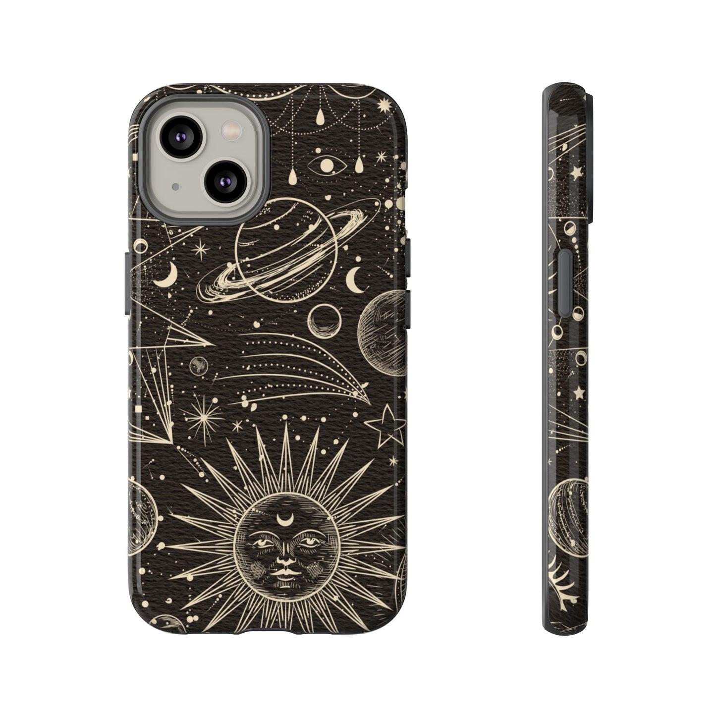 Golden Universe Wallpaper Phone Case | iPhone 15 Plus/ Pro, 14, 13, 12| Google Pixel 7, Pro, 5| Samsung Galaxy S23 All Major Phone Models