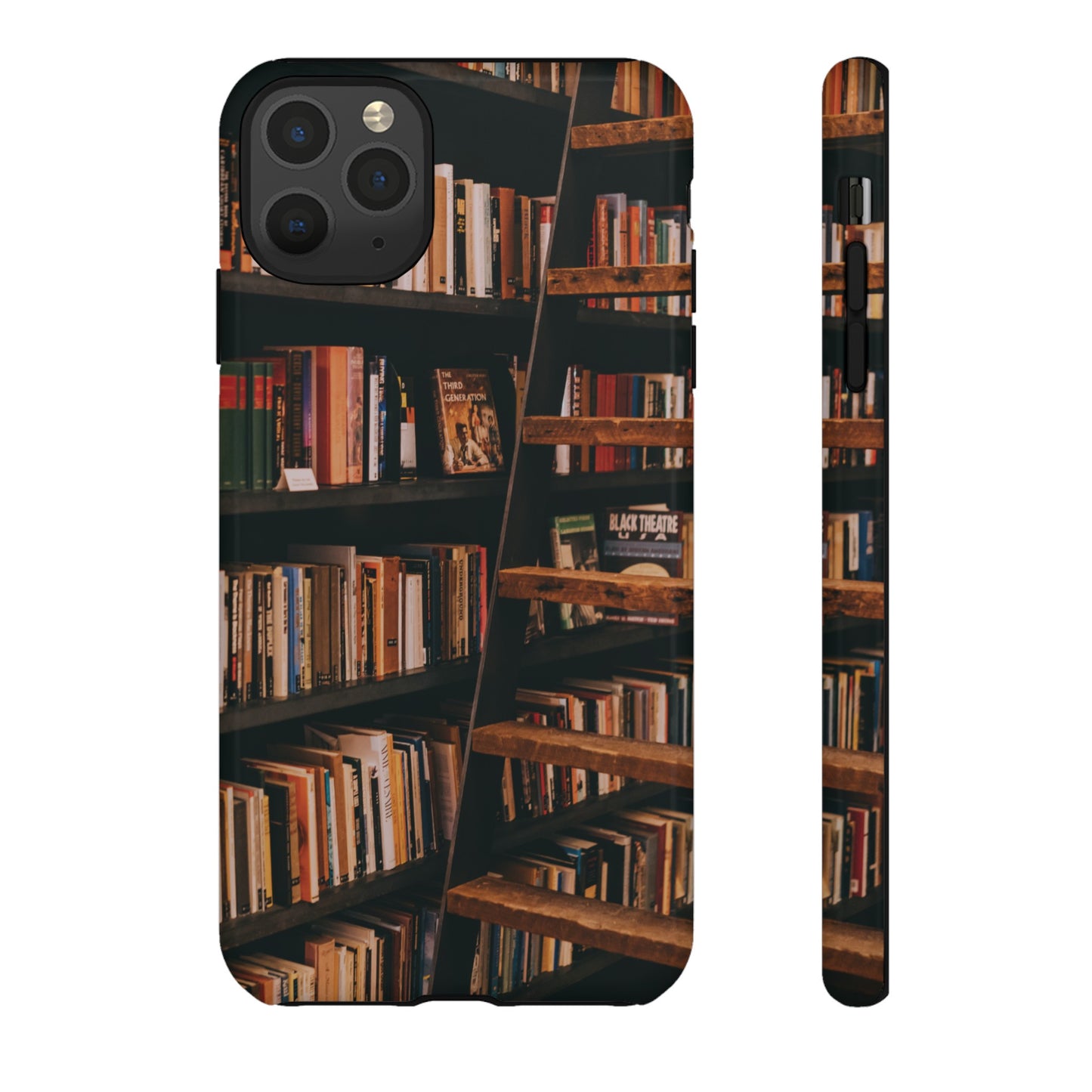 Bookcase Wallpaper Phone Case | iPhone 15 Plus/ Pro, 14, 13, 12| Google Pixel 7, Pro, 5| Samsung Galaxy S23 All Major Phone Models