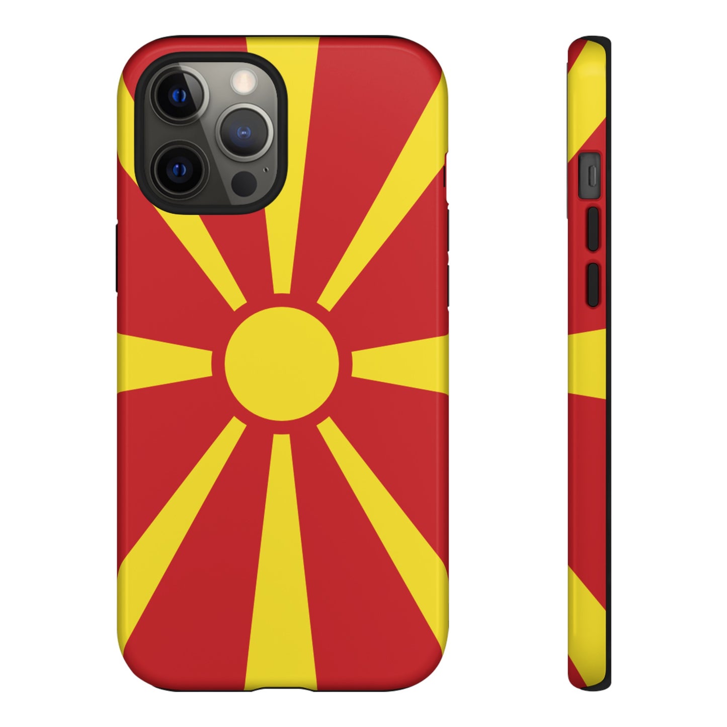 Macedonia Flag Phone Case | iPhone 15 Plus/ Pro, 14, 13, 12| Google Pixel 7, Pro, 5| Samsung Galaxy S23 All Major Phone Models