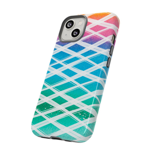 Watercolour Rainbow Phone Case | iPhone 15 Plus/ Pro, 14, 13, 12| Google Pixel 7, Pro, 5| Samsung Galaxy S23 All Major Phone Models