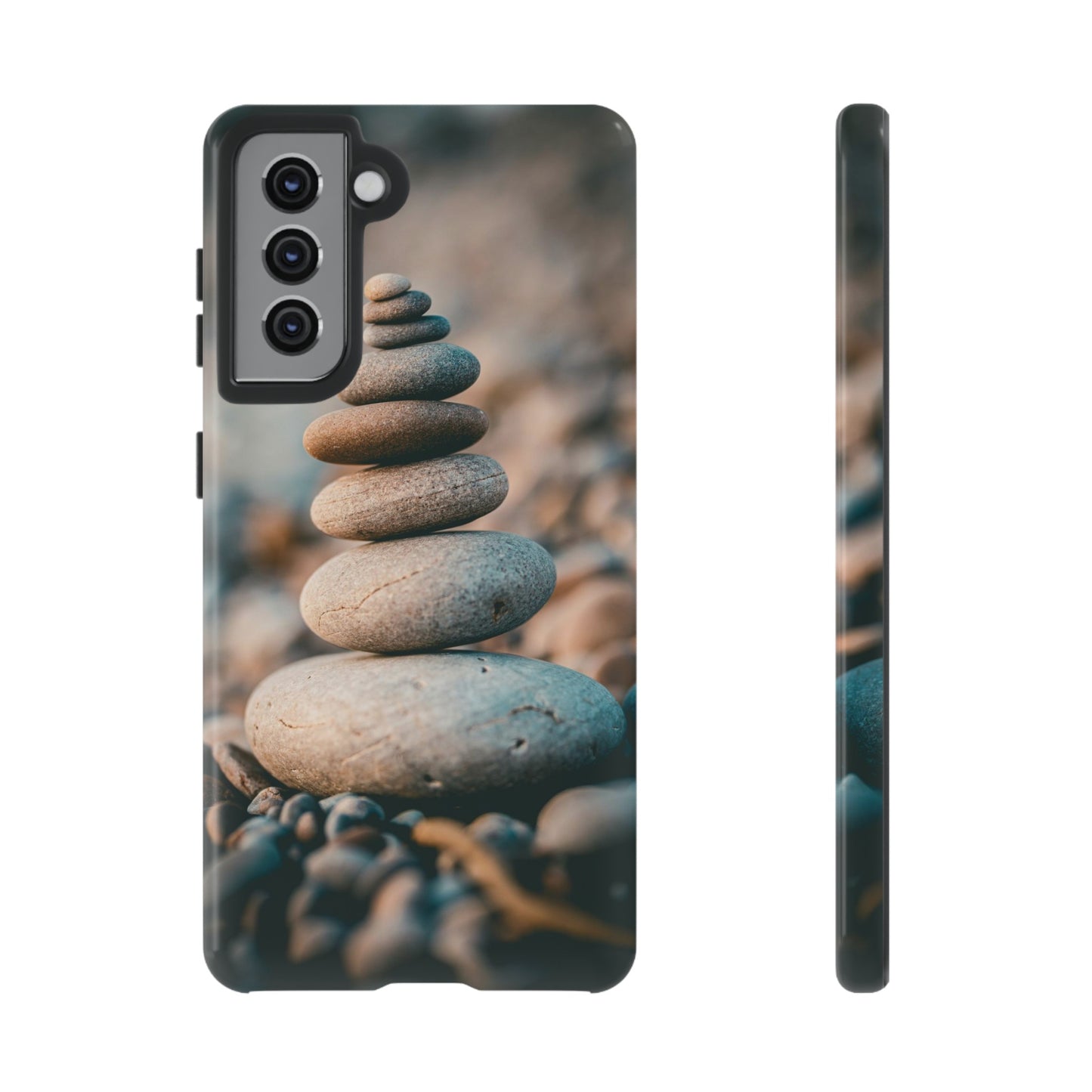 Rock Stack Wallpaper Phone Case | iPhone 15 Plus/ Pro, 14, 13, 12| Google Pixel 7, Pro, 5| Samsung Galaxy S23 All Major Phone Models