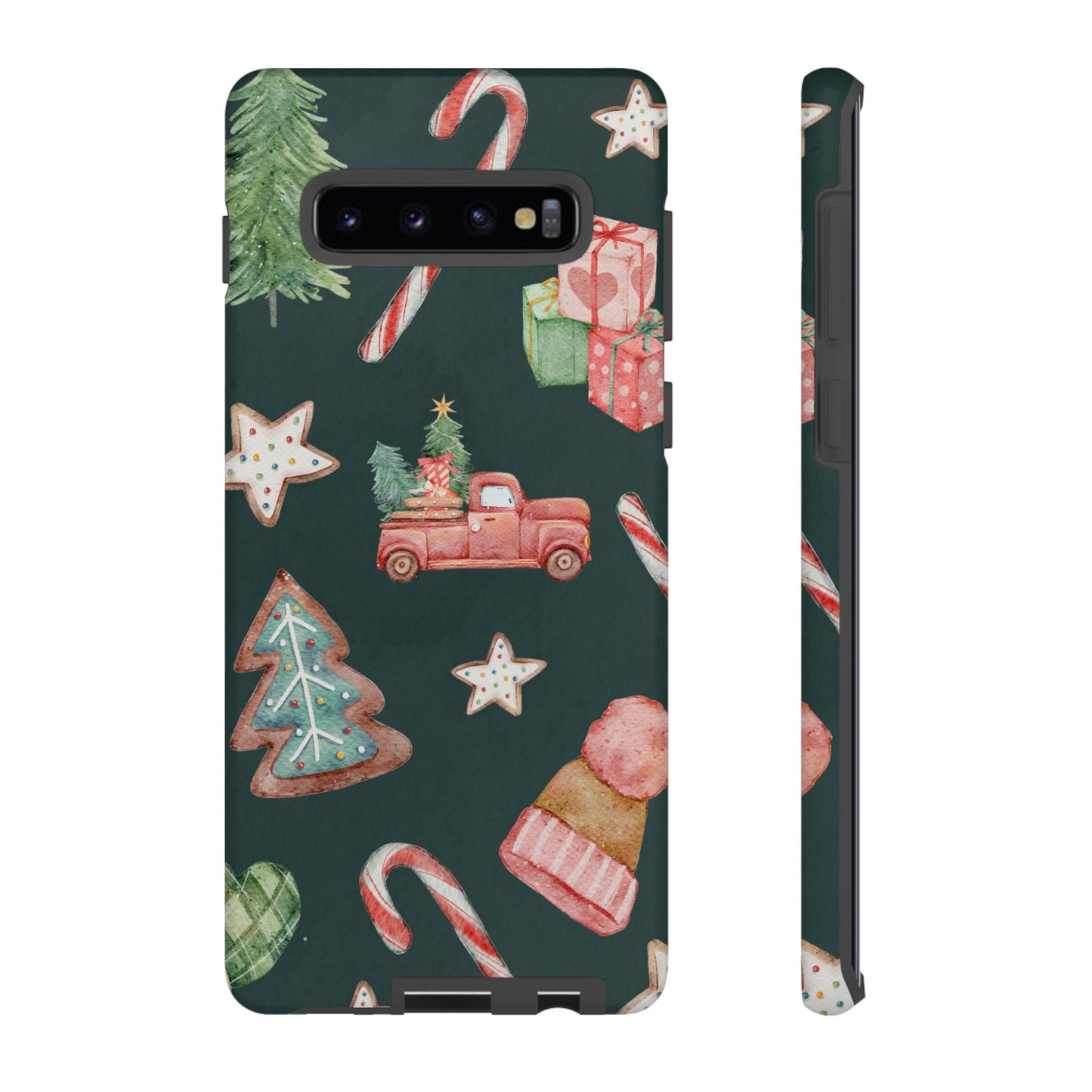 Festive Christmas Wallpaper Phone Case | iPhone 15 Plus/ Pro, 14, 13, 12| Google Pixel 7, Pro, 5| Samsung Galaxy S23 All Major Phone Models