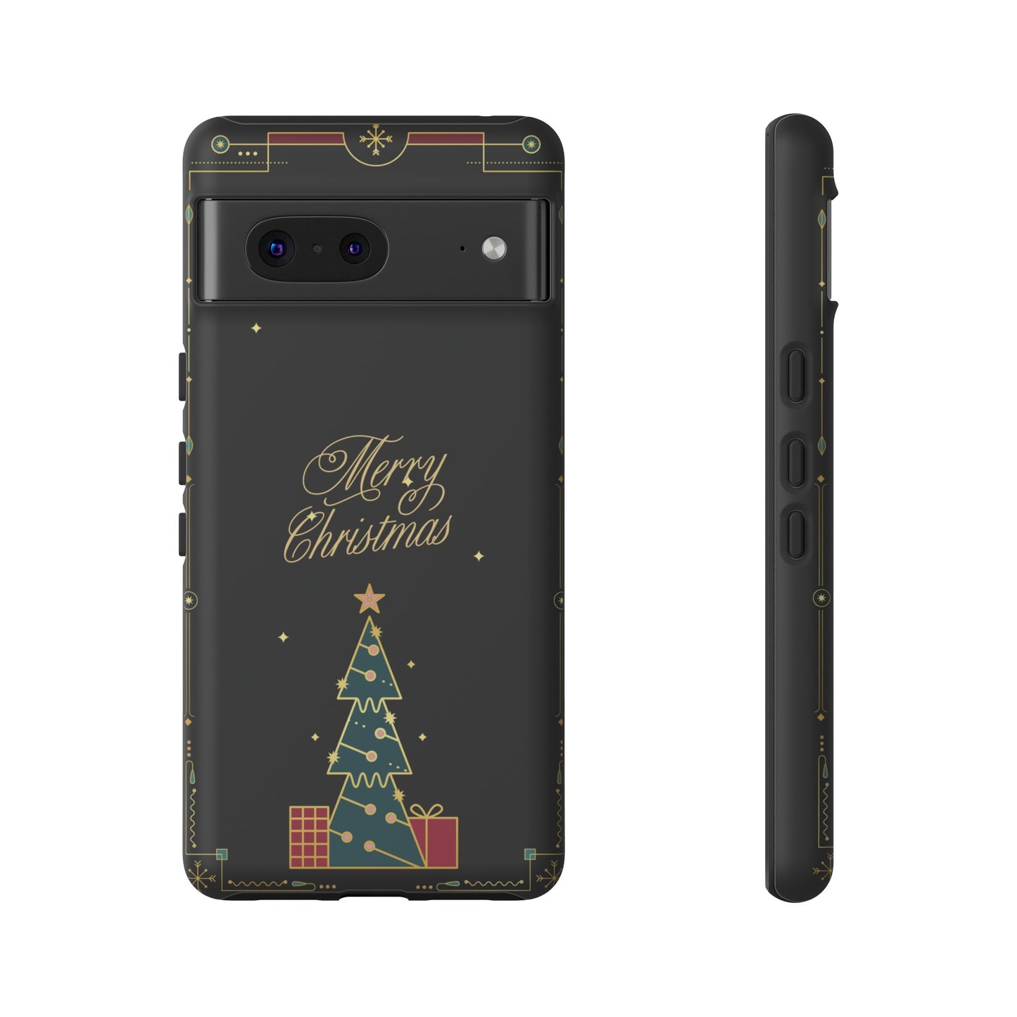 Christmas Tree Wallpaper Phone Case | iPhone 15 Plus/ Pro, 14, 13, 12| Google Pixel 7, Pro, 5| Samsung Galaxy S23 All Major Phone Models