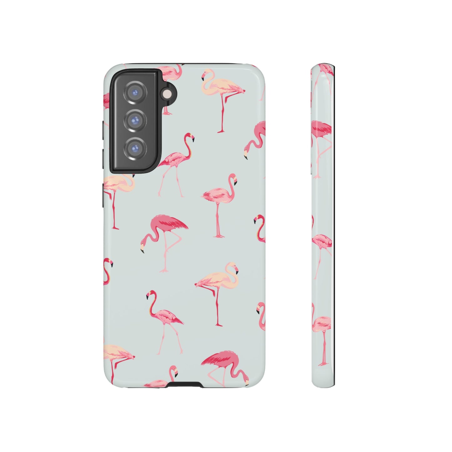 Flamingo Wallpaper Phone Case | iPhone 15 Plus/ Pro, 14, 13, 12| Google Pixel 7, Pro, 5| Samsung Galaxy S23 All Major Phone Models